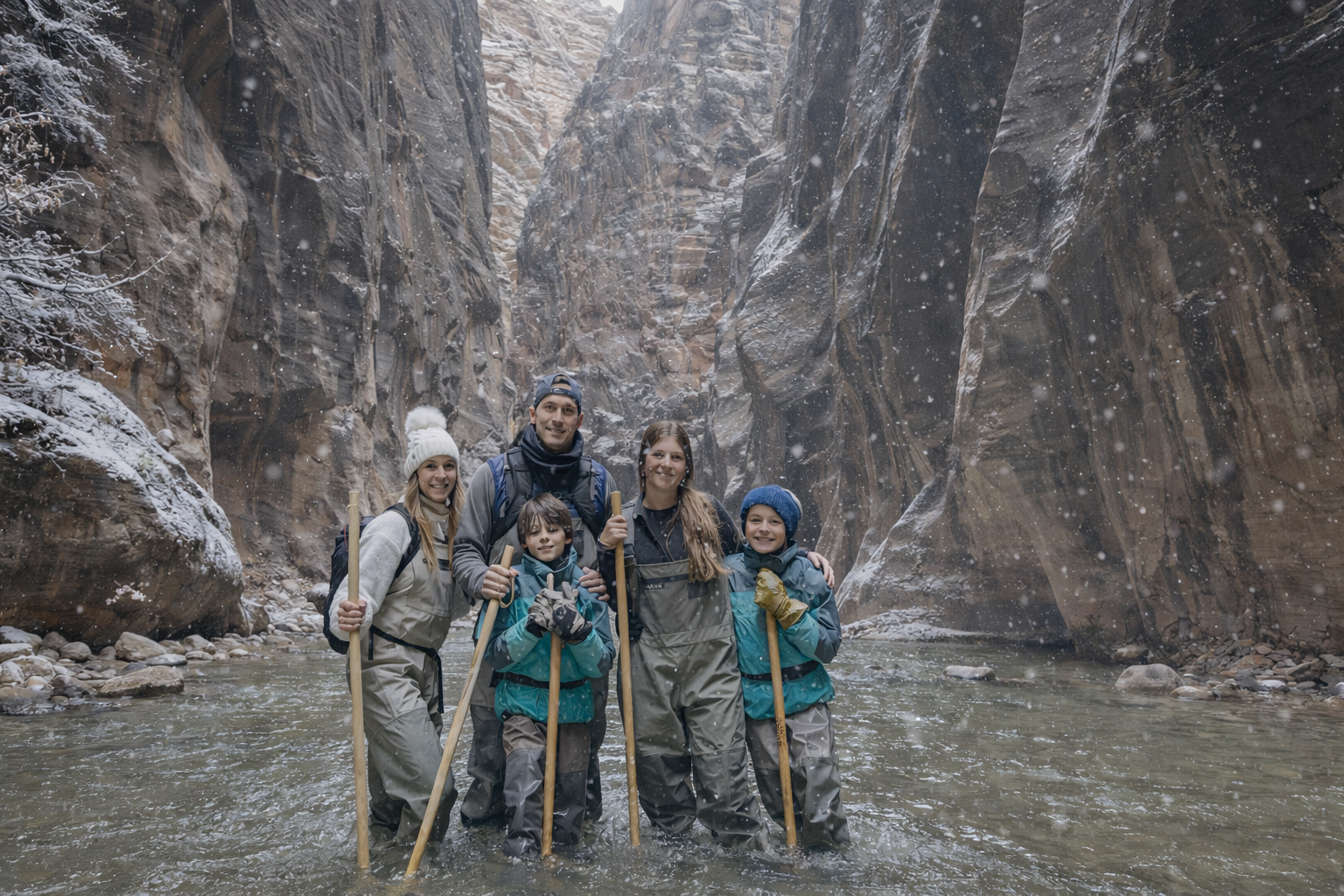 Zion Narrows Winter Gear: What to Rent and How to Prepare for Hiking the Narrows