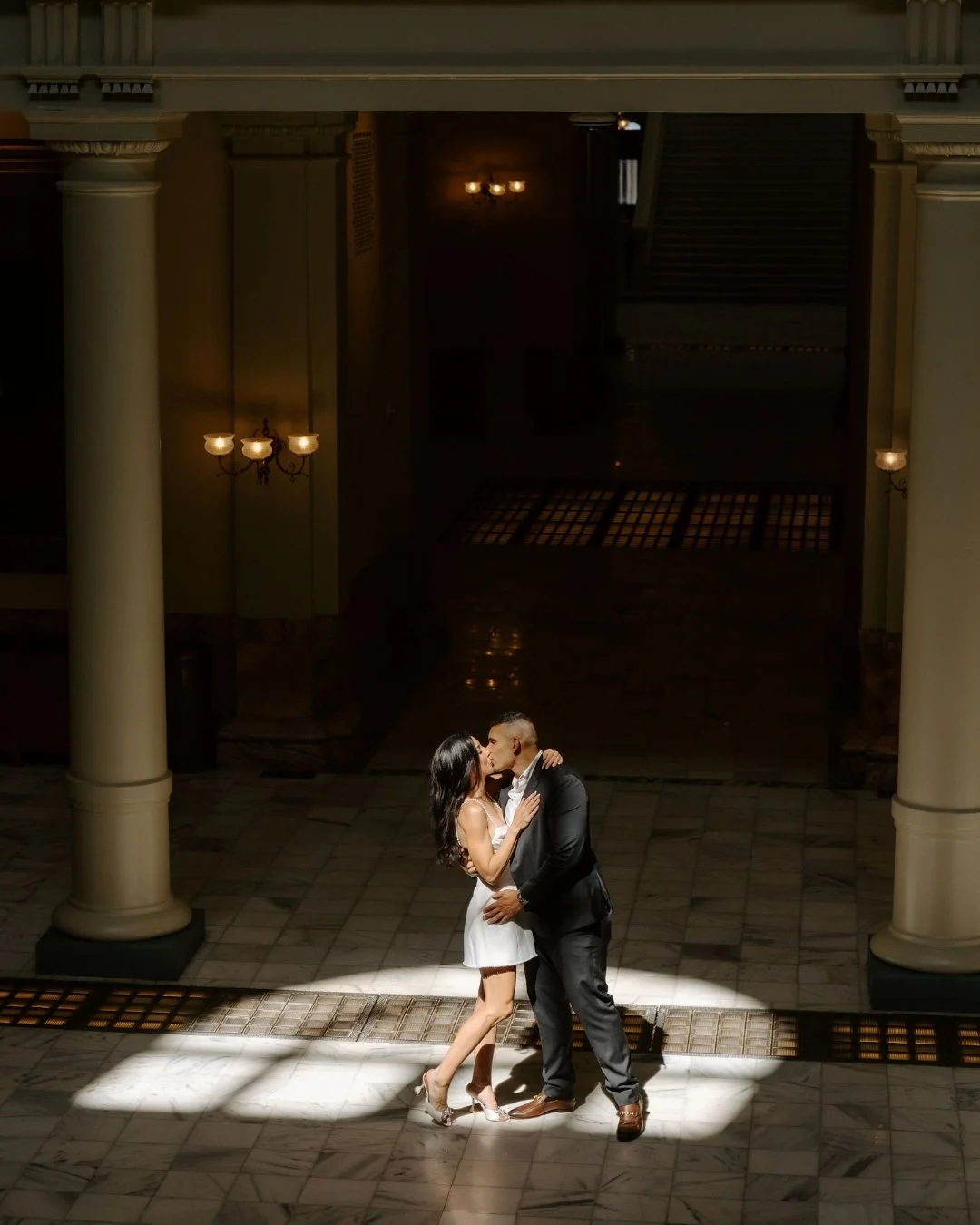 These precious moments celebrating Ellie + Matt embody pure timeless romance at the Capitol Building &mdash; can't wait to see how everything unfolds next year at @ashtongardensatl 🫶 😉