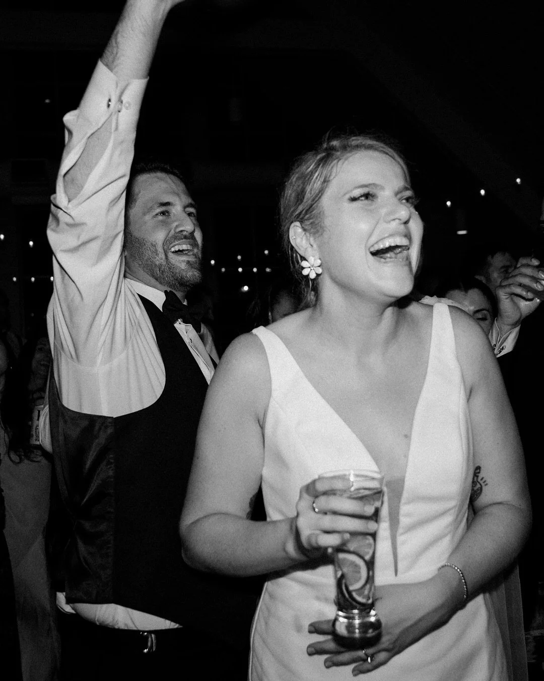 Nobody parties harder than The Rufolos 🍸🪩

Photography: @stephpowellcreative
Venue: @catorwoolfordgardens
Planner: @yourbigday_events
Hair &amp; Makeup: @makemeupga
Dress: @kellysclosetatl
Florals: @carolineworthdesign
Caterer: @suninmybelly
Entert