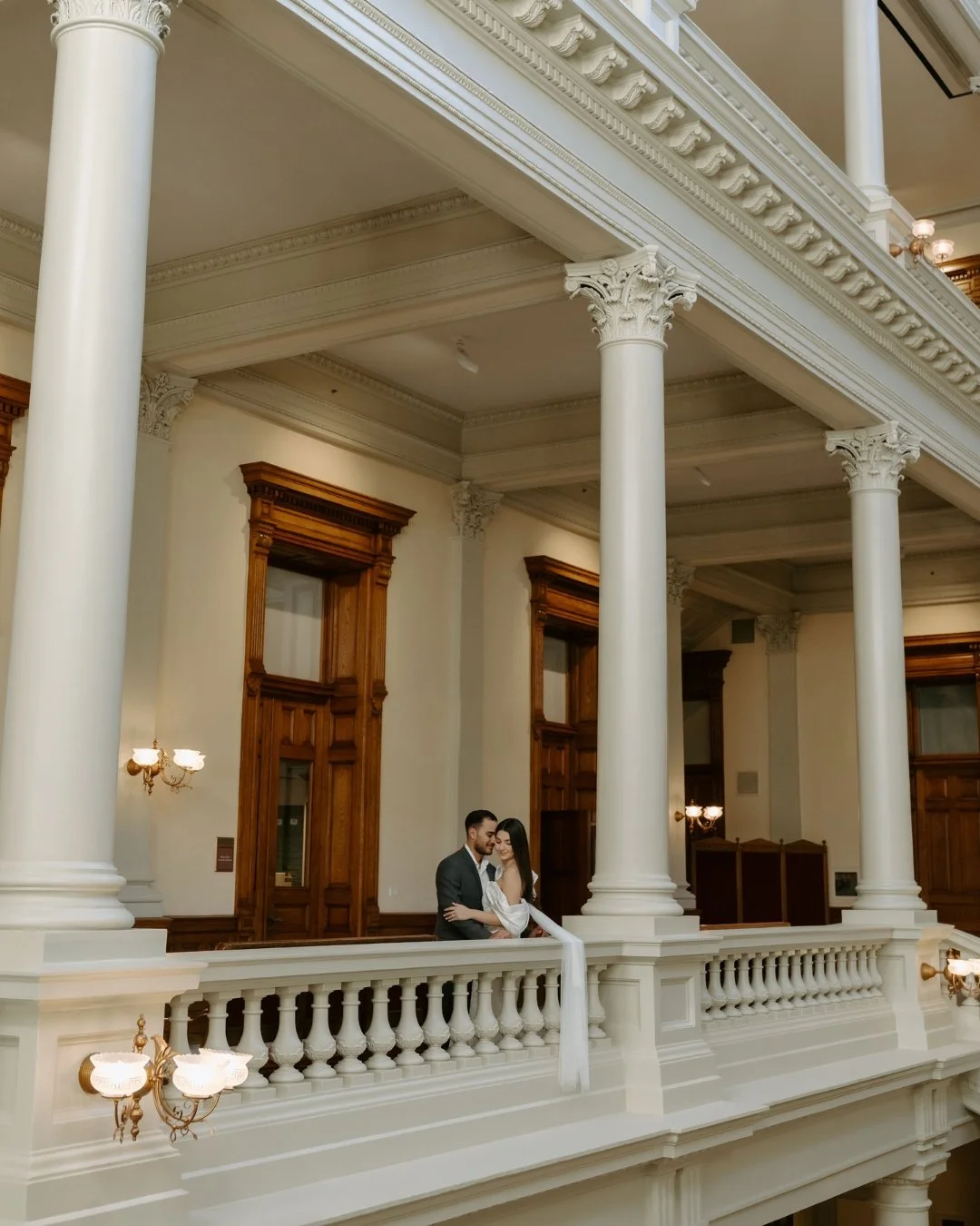 Post civil ceremony portraits with The Castillos 🕊️