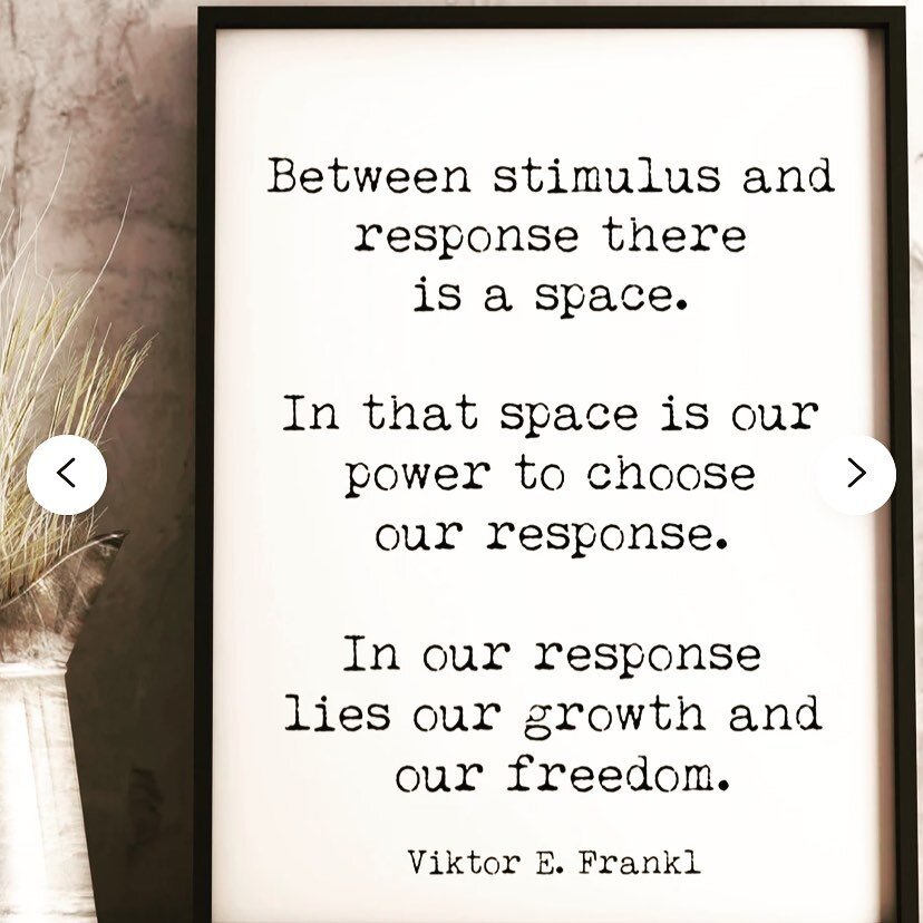 Between stimulus and response I choose to breath deeply.  It gives me the power to always choose kindness. I hope for all of y&rsquo;all this week you take your hand to your heart and breathe deep allowing yourself to feel that space between stimulus