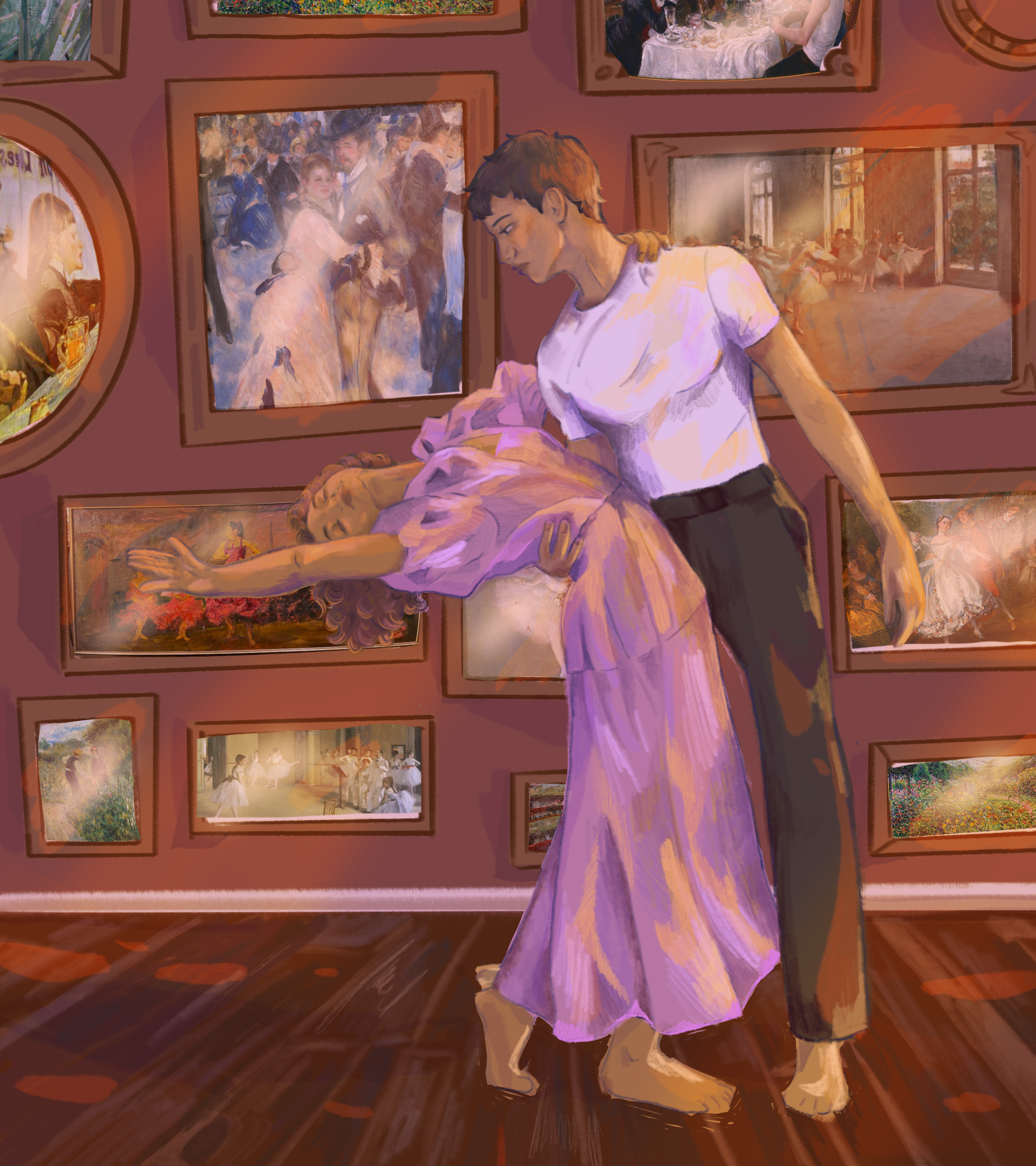 Dancers
Digitally Rendered on Procreate
2024