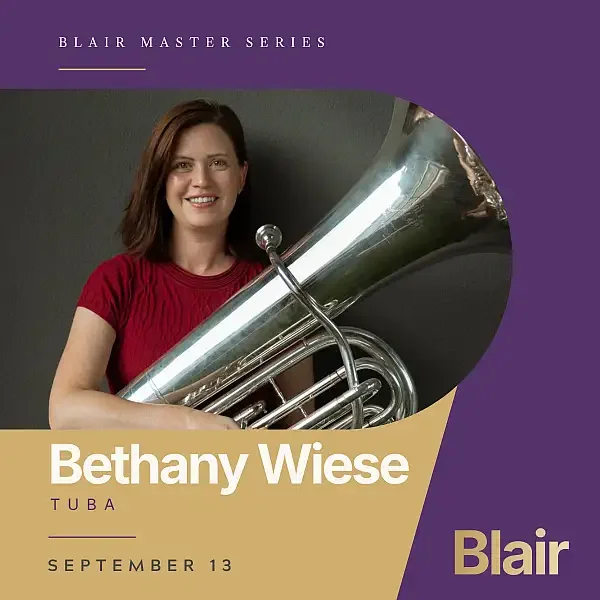 Faculty Recital: Bethany Wiese, tuba 