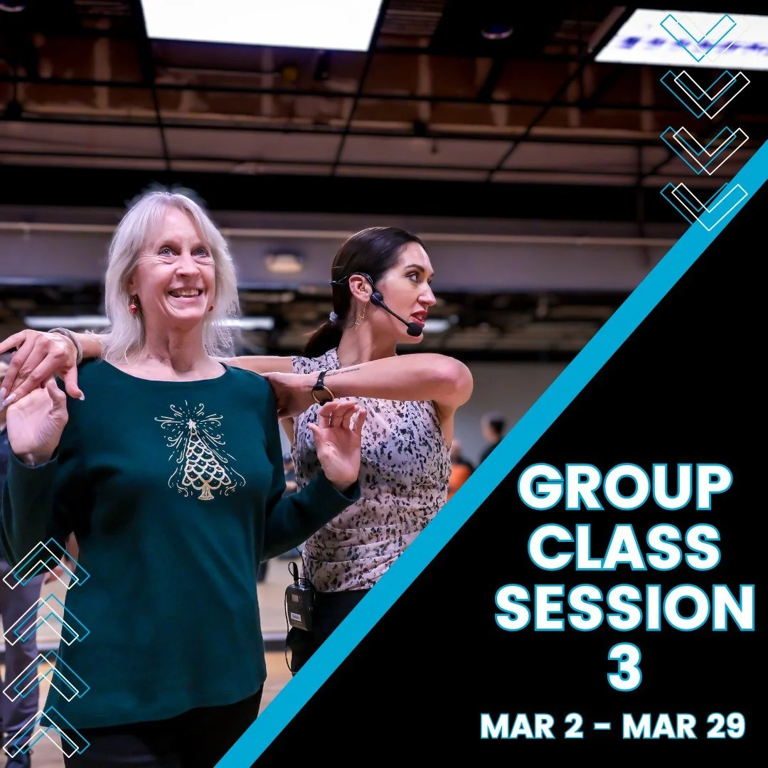 A brand-new session of group classes kicks off Monday at Go Dance Studio! 🎉

Session 2 runs March 2nd &ndash; March 29th 🗓️

Join us for a progressive 4-week series in the dance style of your choice&mdash;whether you&rsquo;re ready to try something