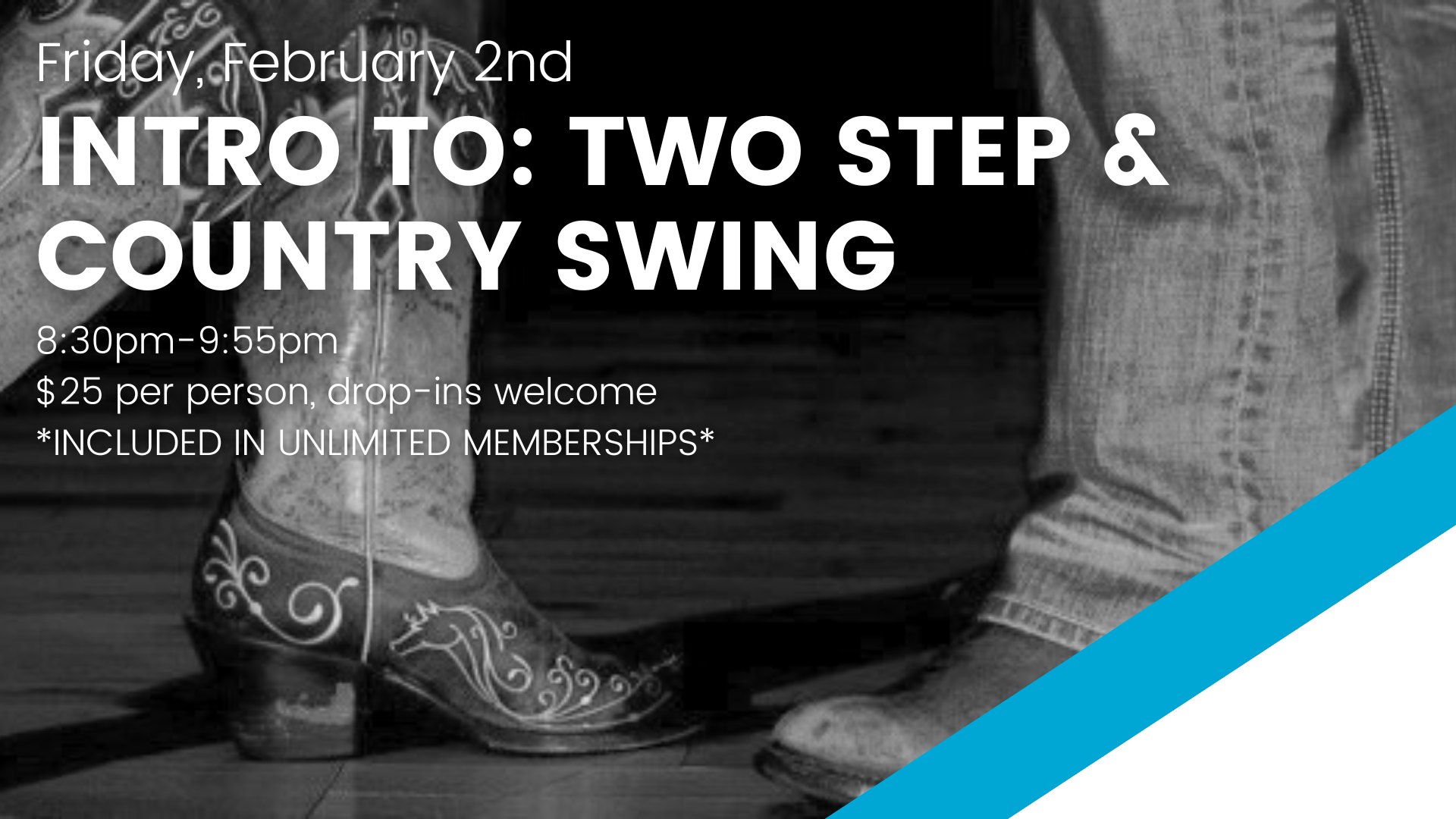 Intro to Two Step & Country Swing — Go Dance Studio