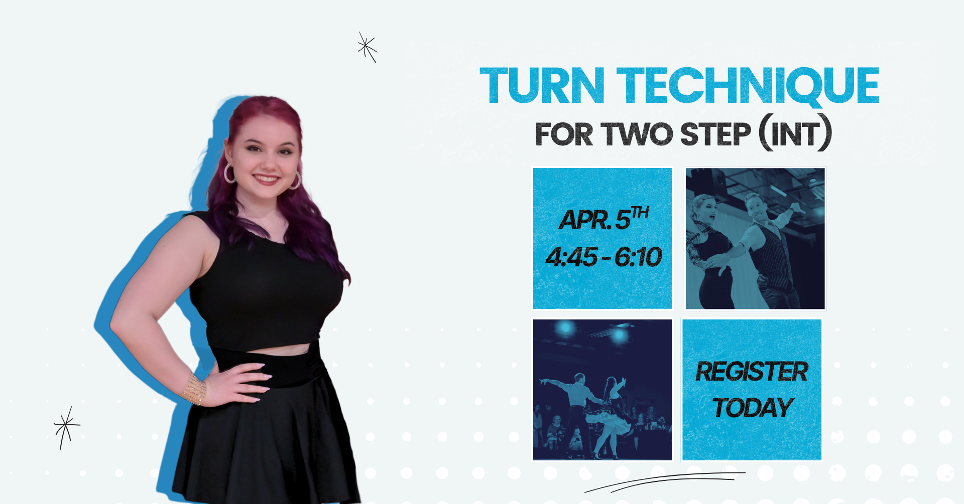 Turn Technique for Two Step — Go Dance Studio