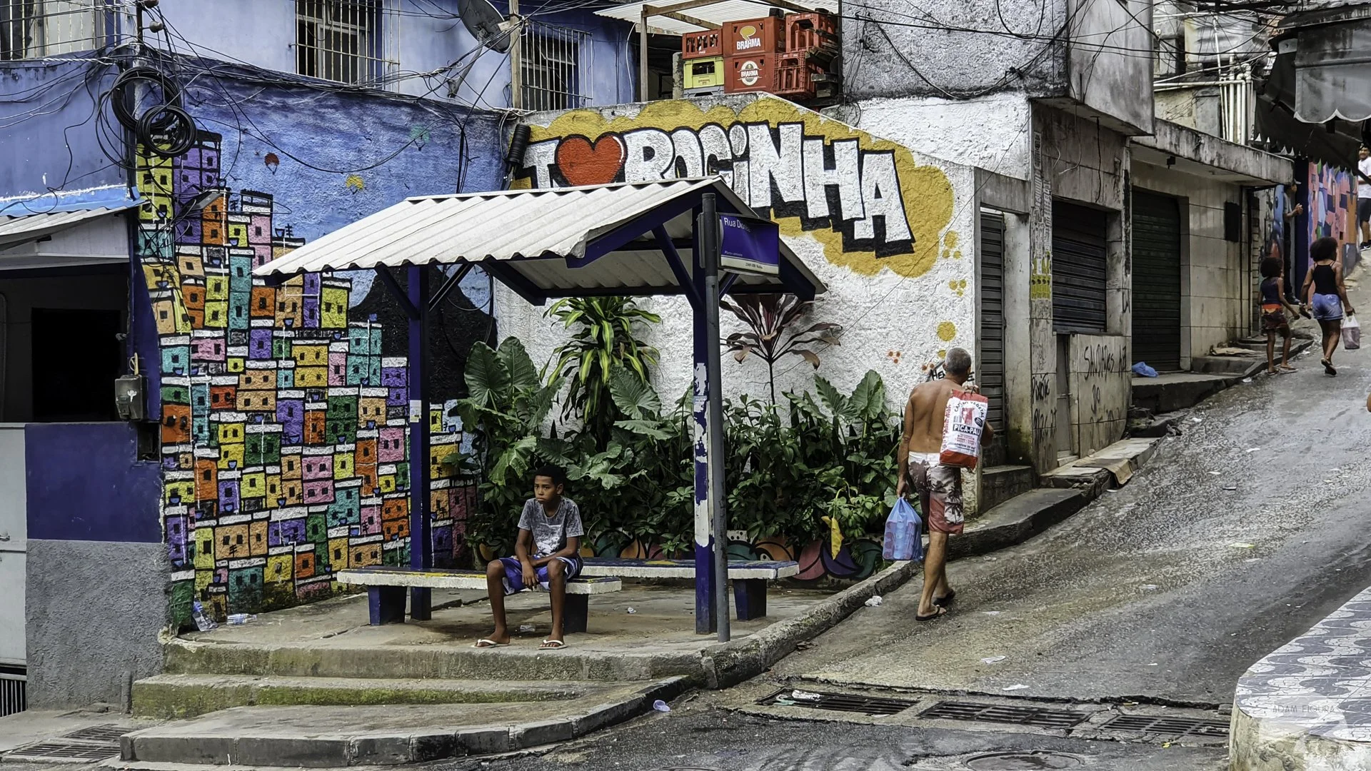 Fawela Rocinha - Rio De Janerio