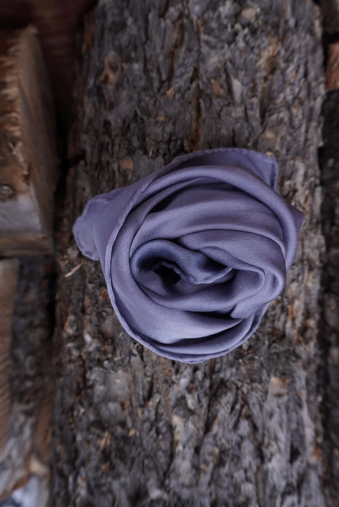Silver Denim Bandana
