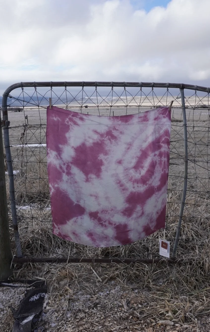 35" Merlot Sky Marbled Wild Rag VI