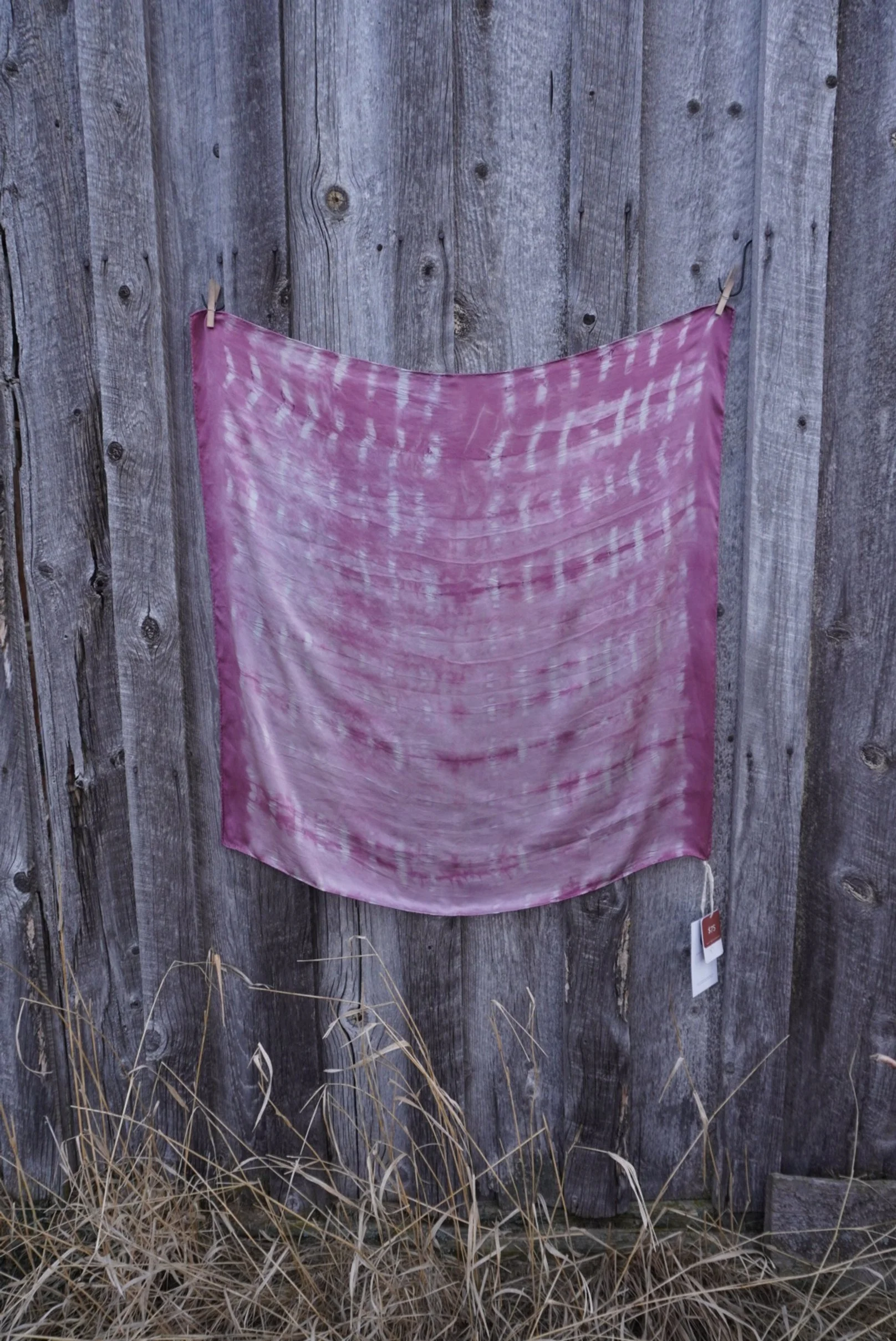 35" Merlot Sky Marbled Wild Rag II