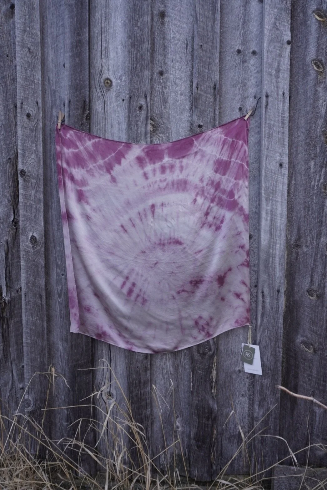 35" Merlot Sky Marbled Wild Rag III