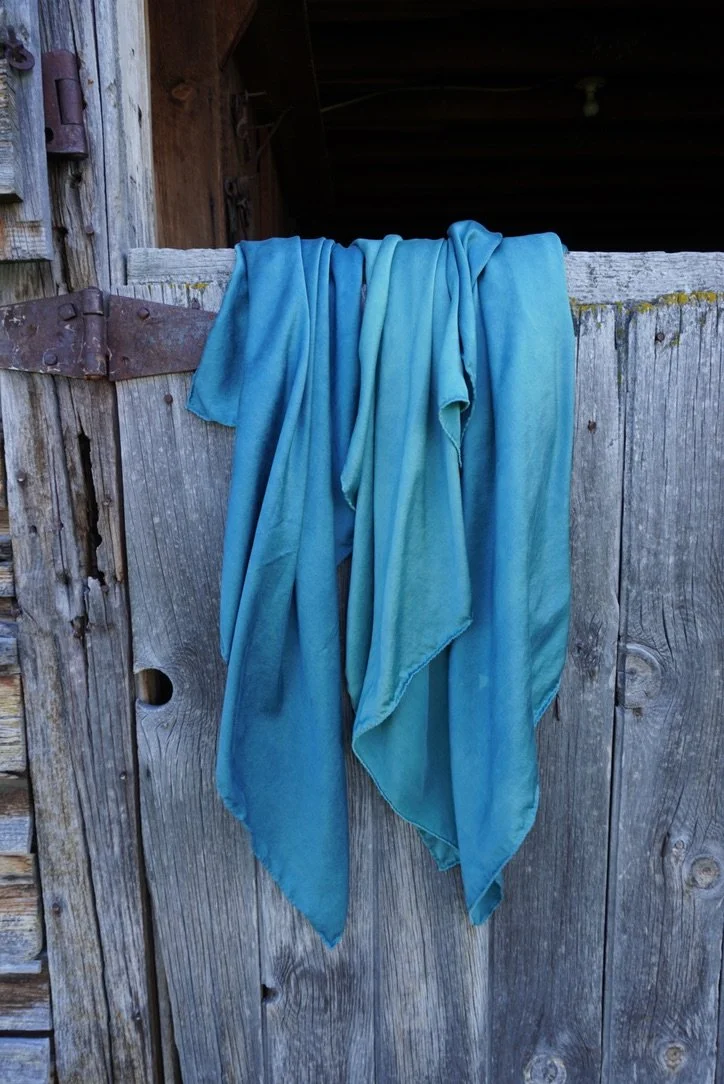 44" Indigo Robin Wild Rag