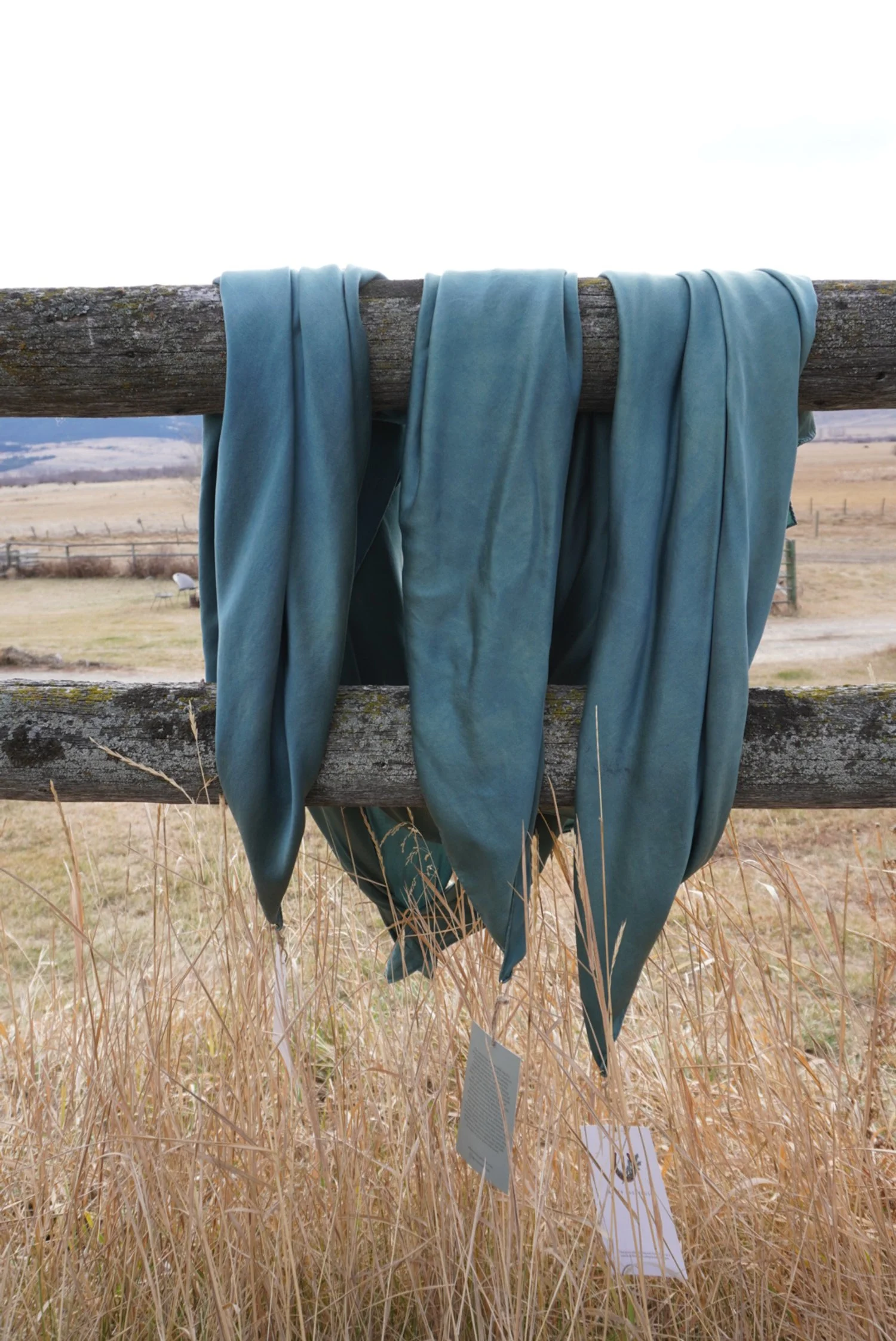 44" Indigo Teal Wild Rag