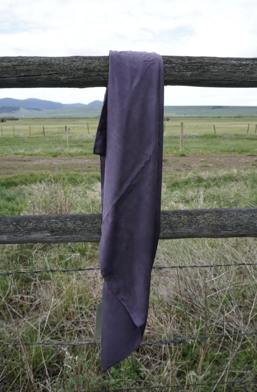 44" Stormy Lavender Wild Rag