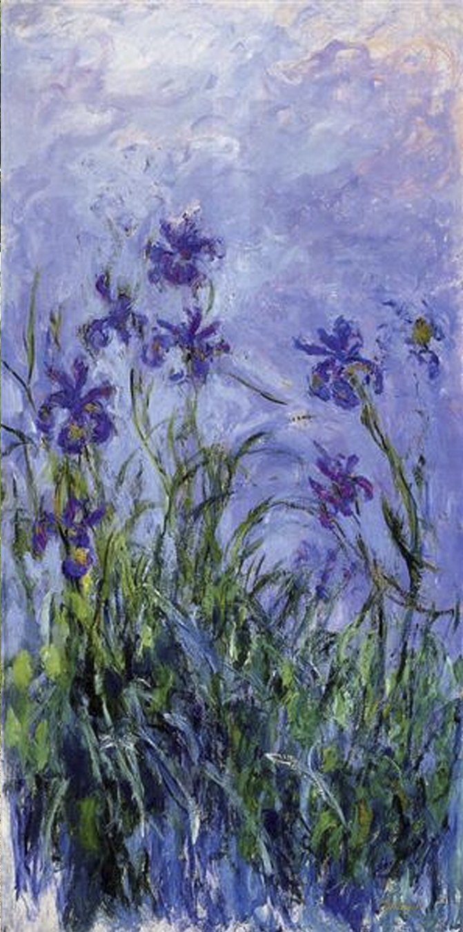 Claude Monet Lilac Irises 1914.jpg