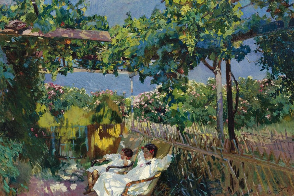 Lessons from Joaquín Sorolla’s Shimmering Garden Paintings