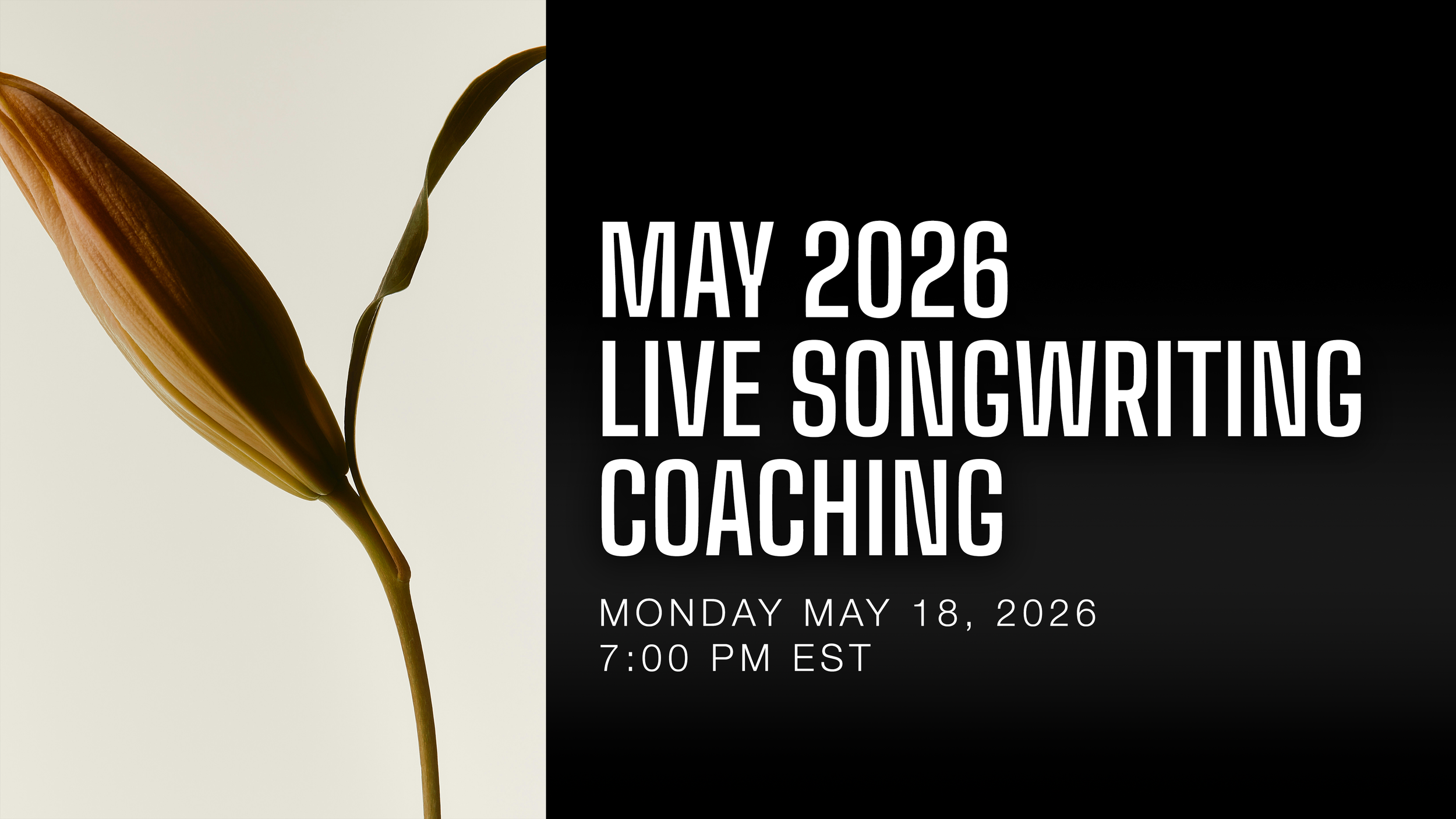 May Live Songwriting Coaching