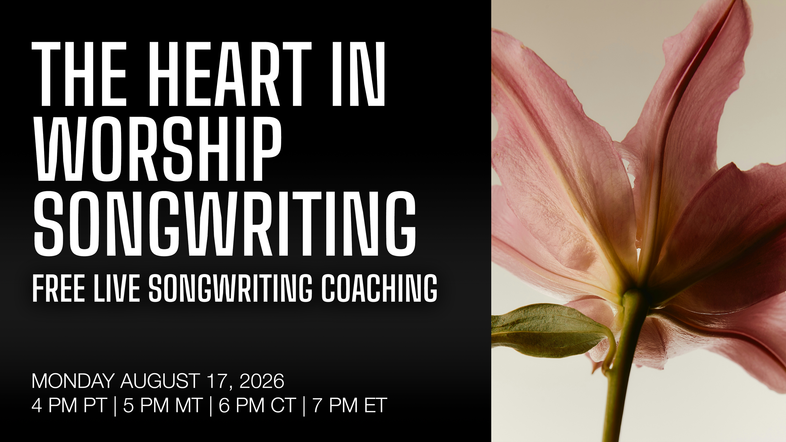 HEART: Live Songwriting Coaching