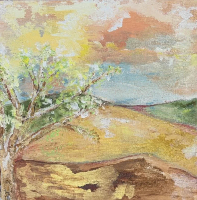 'HEAVEN AND EARTH' 20" x 20"