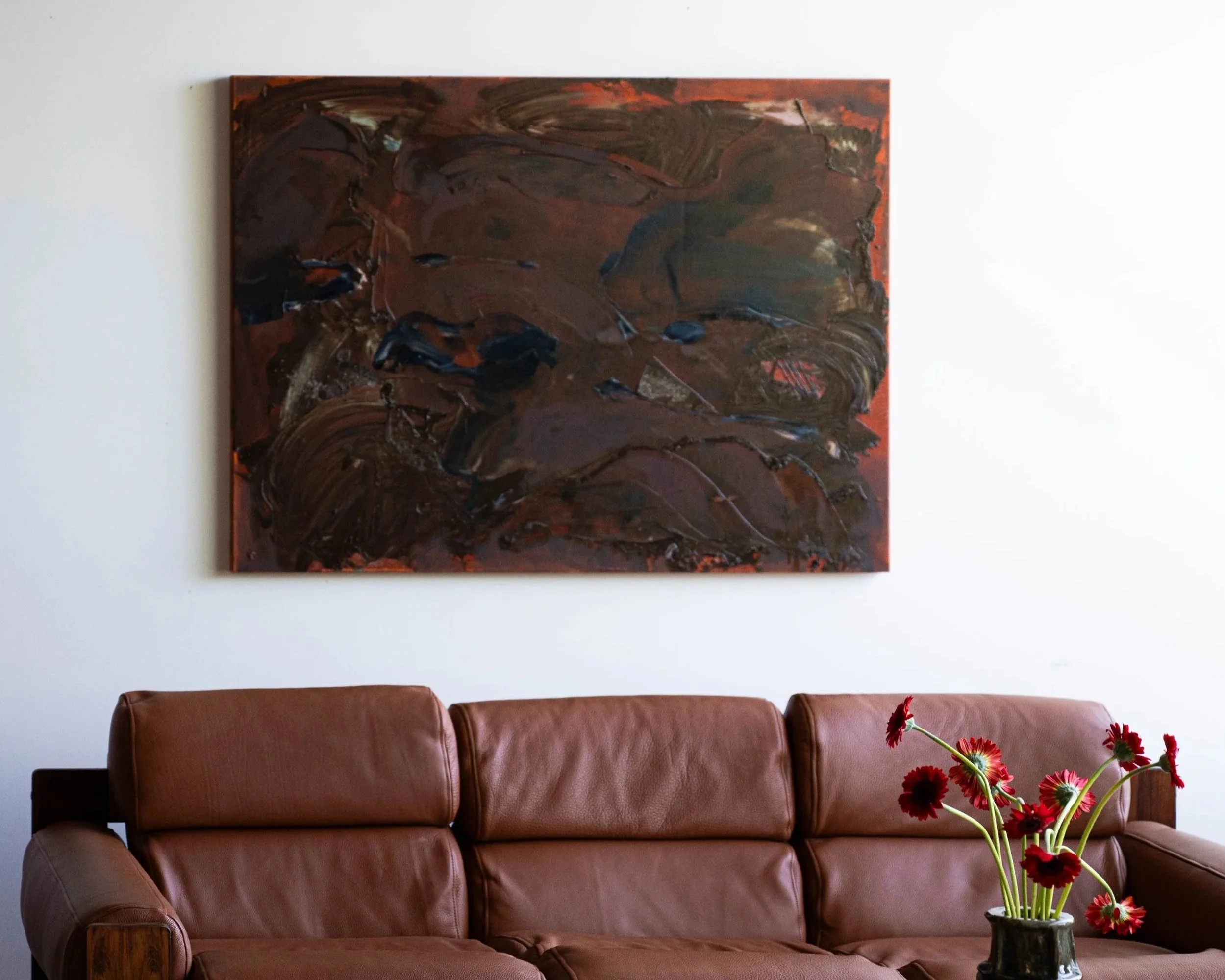 Palimpsest of Breath 36" x 48"