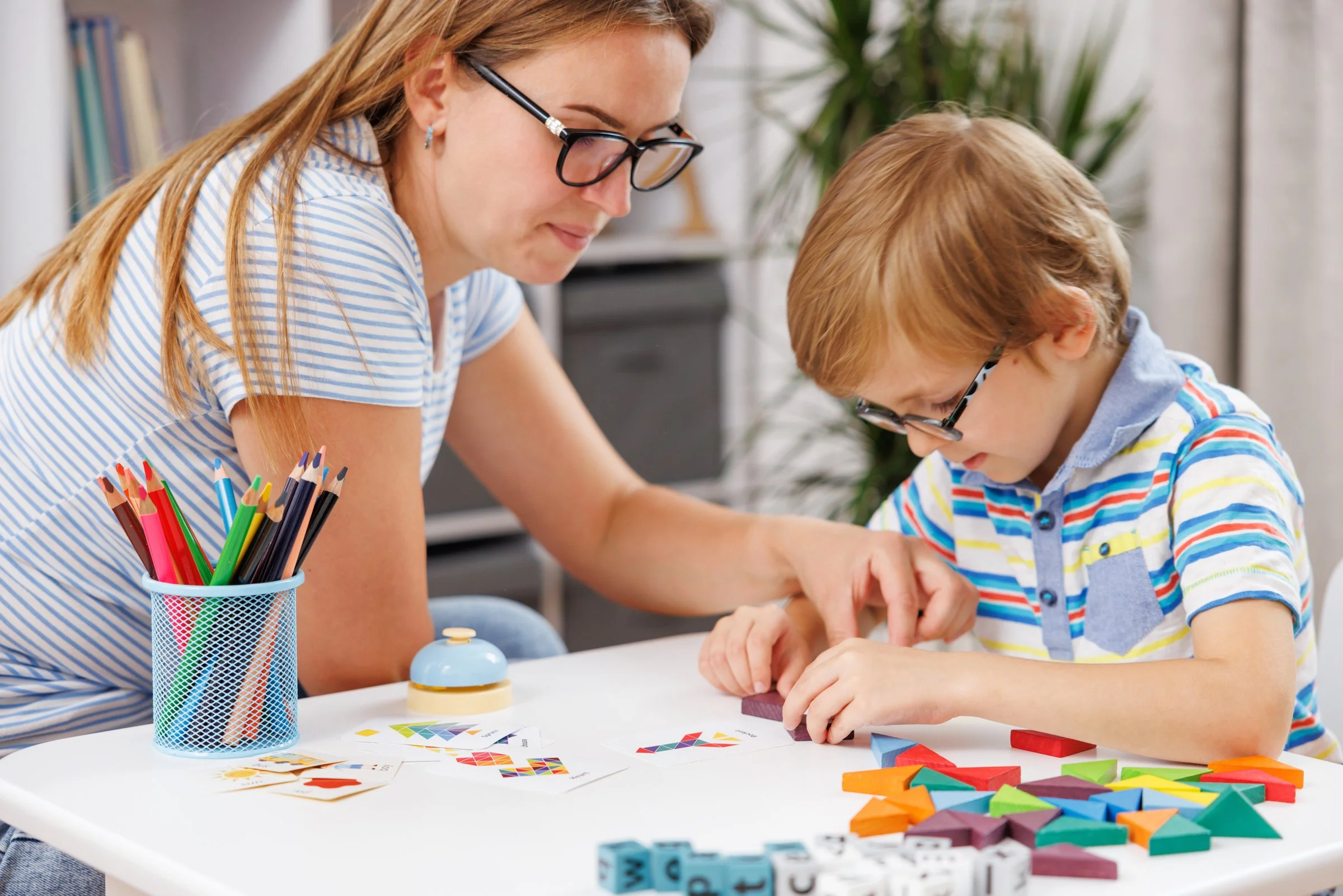 Consistent caregiver supporting early learning and development at home