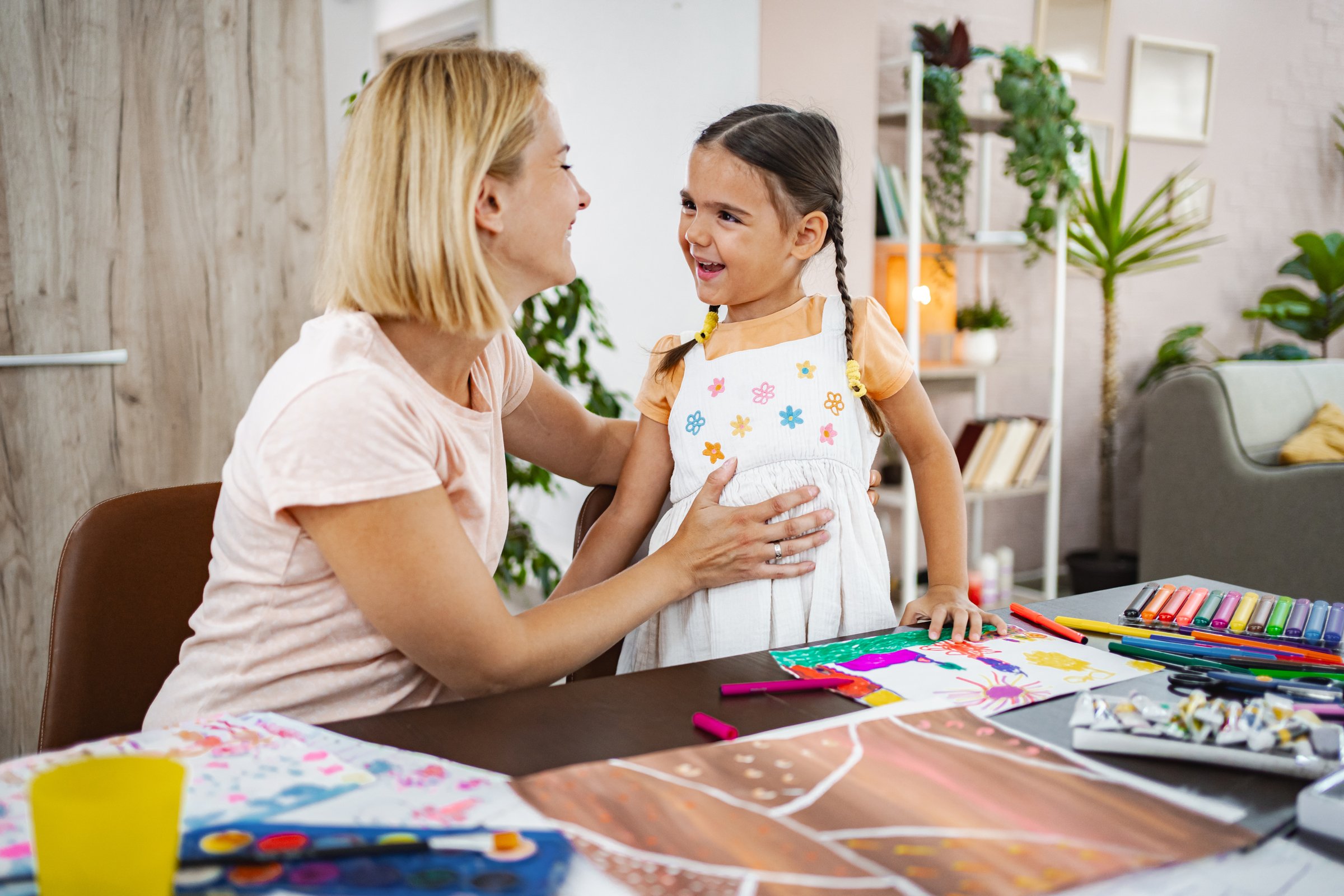 Reestablishing daily routines with help from a professional nanny