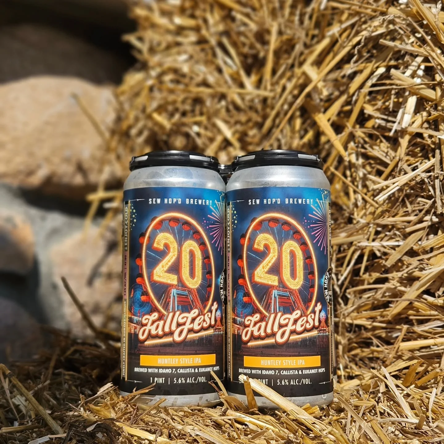 Guess who&rsquo;s back just in time for the festivities this weekend? FALL FEST IPA 🙌🏻 Our bold, hop-forward Huntley Style IPA brewed with Idaho 7, Callista &amp; Eukanot hops is here to celebrate the 20th Anniversary of Huntley Fall Fest. Bursting