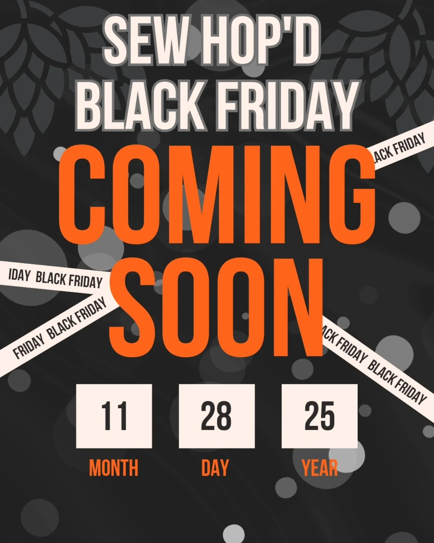 ⚫️Black Friday Sneak Peek!⚫️
Get ready to build the ultimate holiday beer stash&hellip; our Pick-Your-Own Mixed 12-Pack for just $35! Load it up with all your Sew Hop&rsquo;d favorites &mdash; mix, match, repeat&hellip; just not more than two of the 