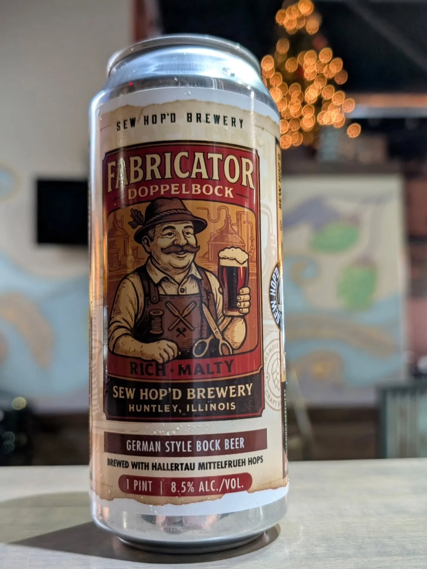 NEW BEER RELEASE DAY, FRIENDS! Thursday just leveled all the way up because Fabricator Doppelbock has officially dropped &mdash; now pouring on draft and fully stocked in the to-go cooler!
This rich, malty German-style bock is our nod to the classics