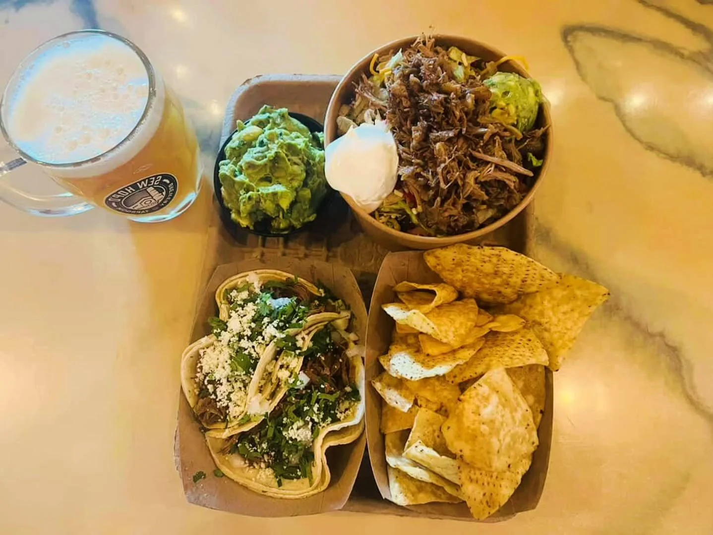 Saturday at the taproom is calling and we&rsquo;re answering with all the cozy vibes today! Nina&rsquo;s opening up at noon to get your weekend rolling, then we&rsquo;re sliding right into a delicious evening with our friends from @deltorostreettaco 