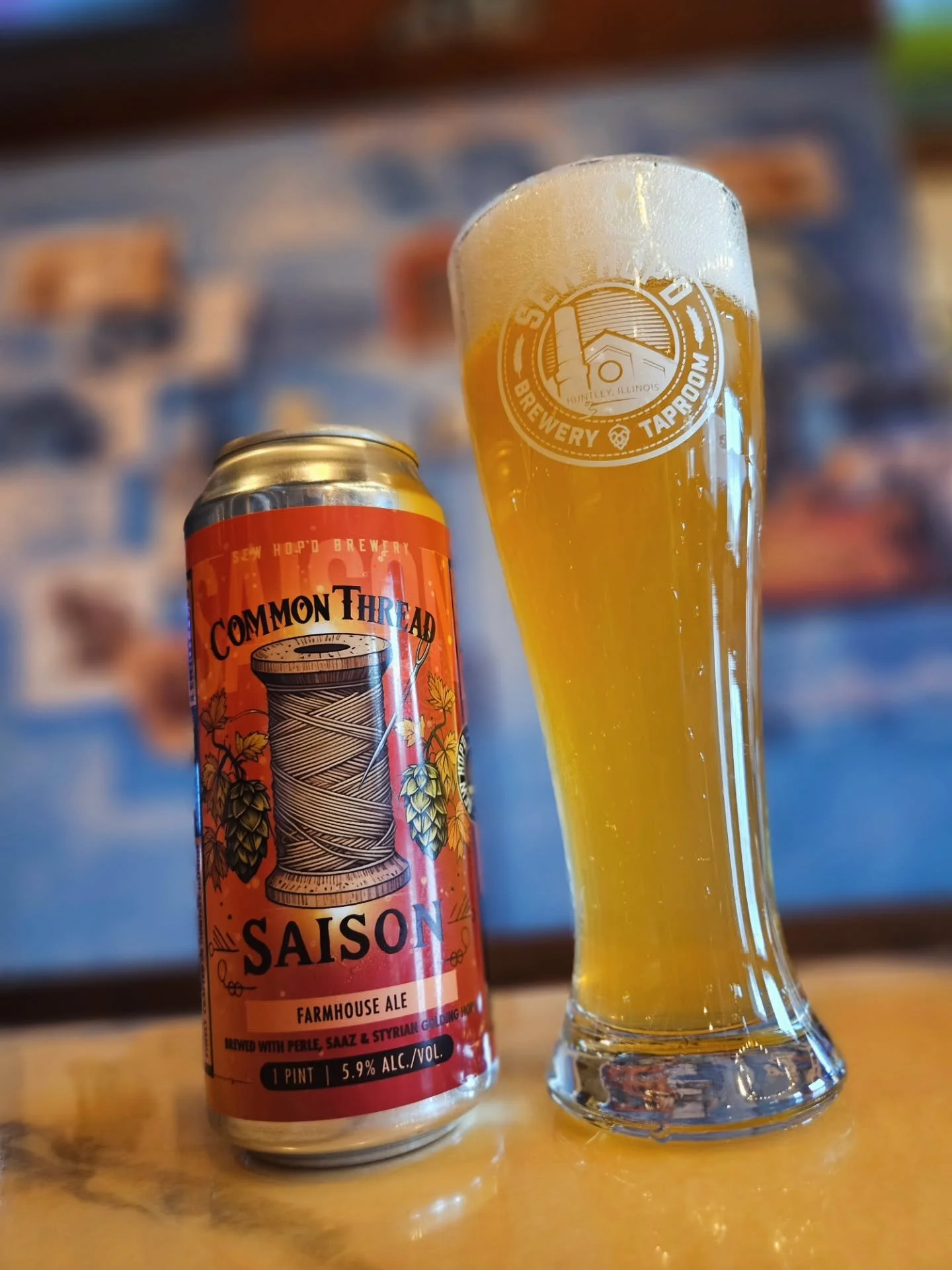 Well&hellip; winter decided to show back up. Brrrr. ❄️ Come cozy up with a pint at your favorite hometown hangout! Thirsty Thursday hits different when it&rsquo;s this cold out&mdash;and Beth &amp; Jamie are here tonight ready to pour the good stuff 