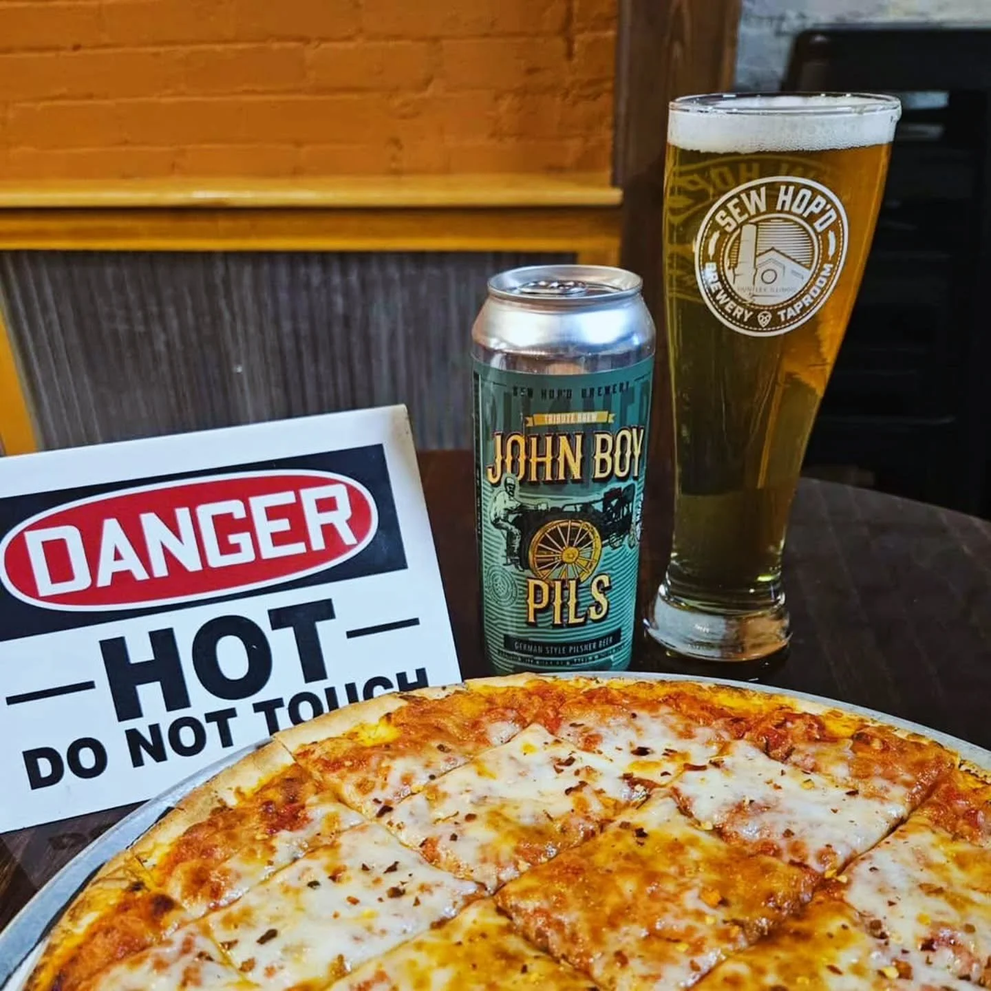 Thirsty Thursday vibes are on at your favorite hometown brewery! Taproom opens at 3 pm and it&rsquo;s a perfect day to swing by. No food truck tonight, but don&rsquo;t worry&mdash;we&rsquo;ve got hot Champion Pizza coming out of the oven.🍕 

Plus Be