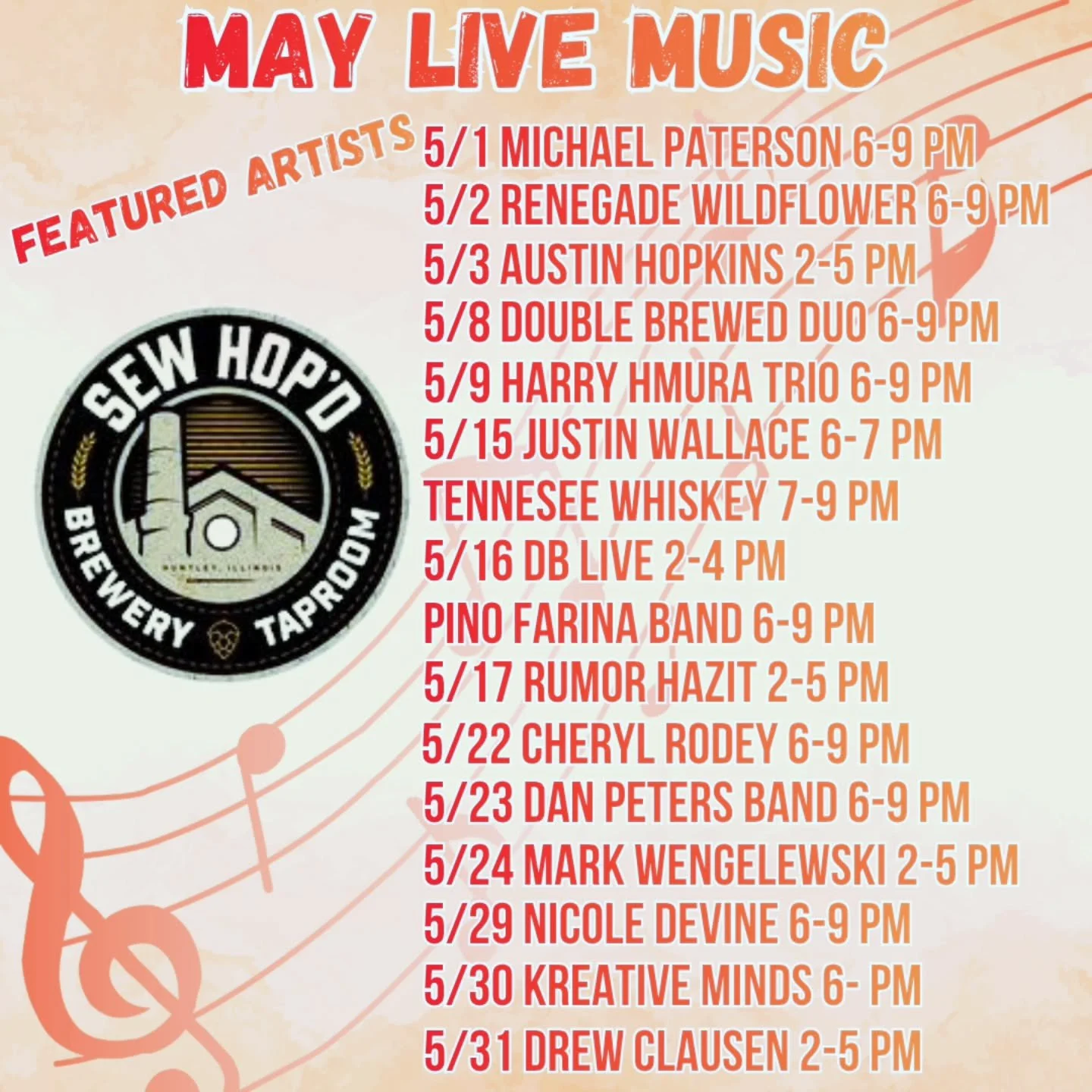 🎶 MAY LIVE MUSIC 🎶