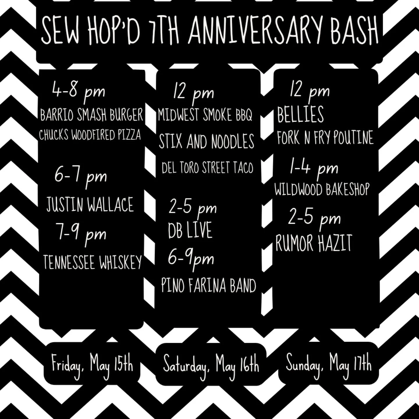 NEXT WEEKEND!!!
