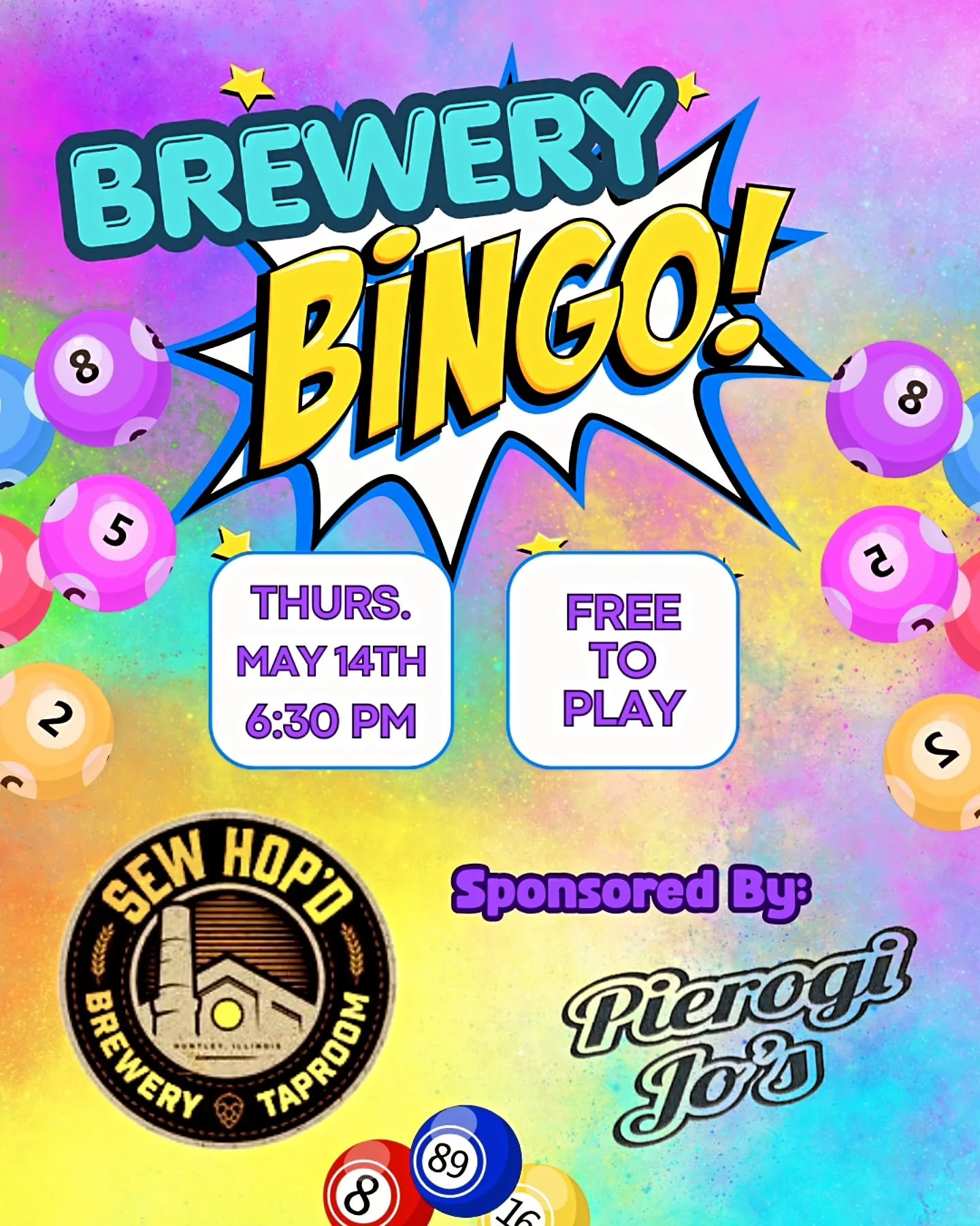 You guys!!!! We are ONE day away from kicking off our Anniversary Bash weekend!! 🎉 Rain or shine, we&rsquo;re ready to party and celebrate with all of you!

But first&hellip; we&rsquo;ve still got an awesome Thursday lined up for you!  Brewery Bingo