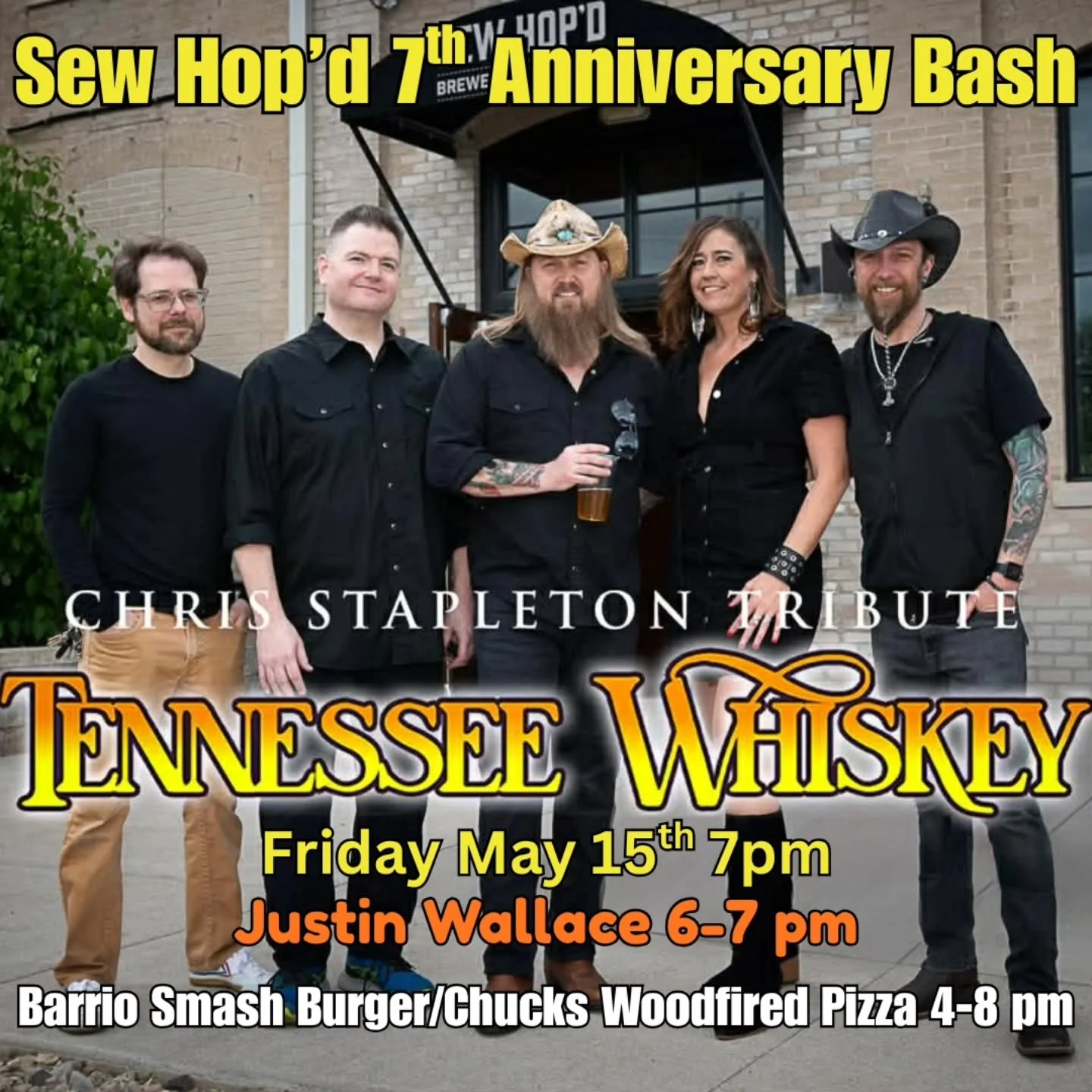 🎉 ANNIVERSARY WEEKEND IS HERE!! 🎉
We are SO excited to celebrate 7 years with all of you this weekend! Rain or shine, the party is happening and we cannot wait for an incredible weekend at the brewery! 

Tonight we kick things off with live music o