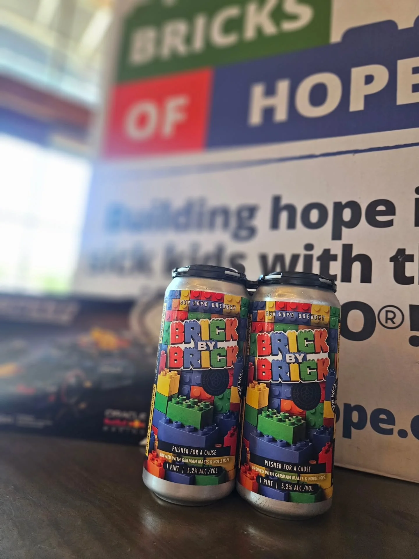 Today is all about community, giving back, and coming together for some great causes. 

From 2-6 pm join us for Buildapalooza &amp; Lego Drive with @bricksofhopeusa! Bring the kids, bring the family, and help us build some fun while supporting an inc