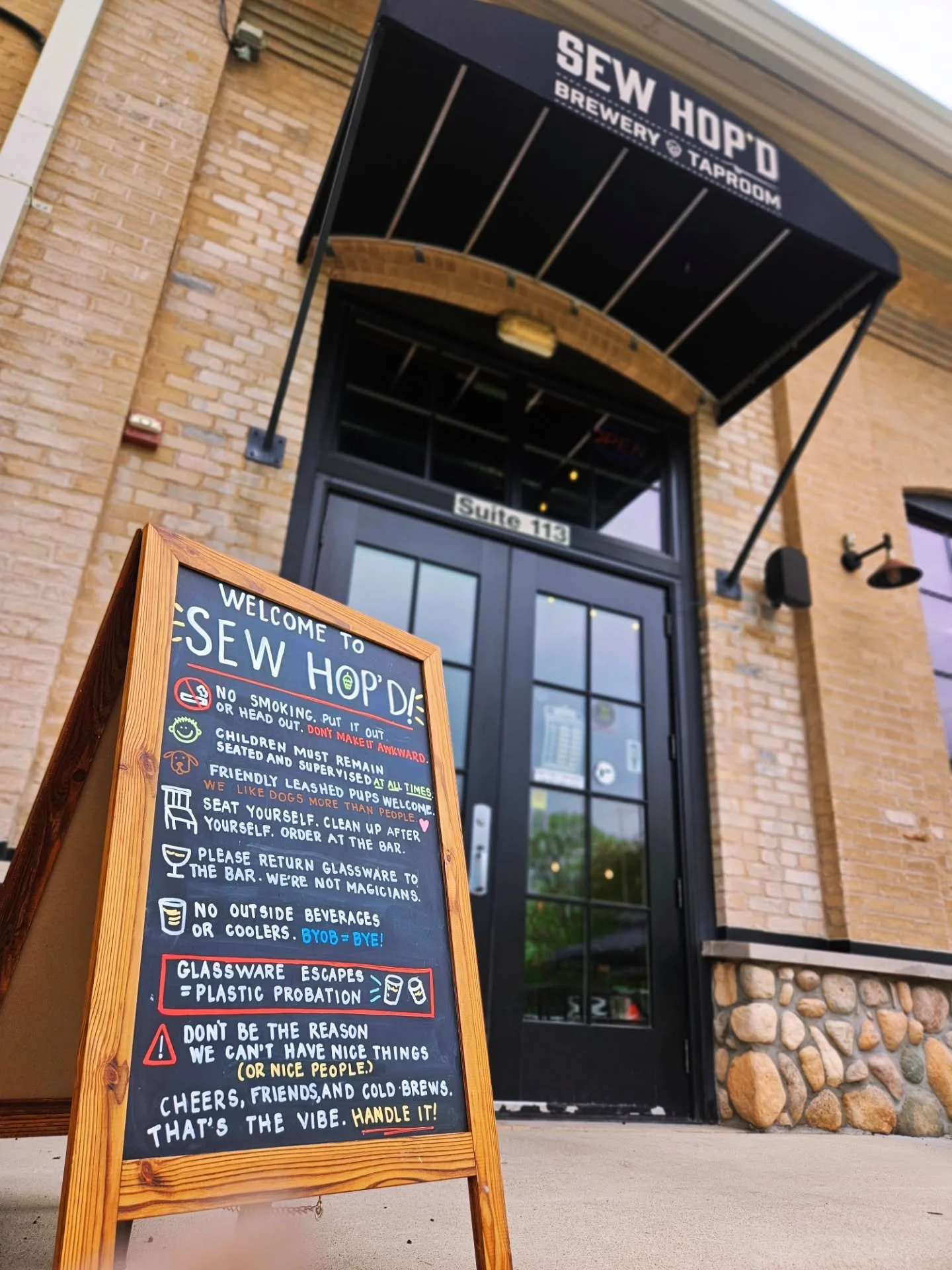 Patio season is officially here, and we couldn't be more excited! 
Summer at Sew Hop&rsquo;d means hometown brews, live music, amazing food trucks, sunshine, and making memories with our favorite people&mdash;you! As we kick off another busy season, 