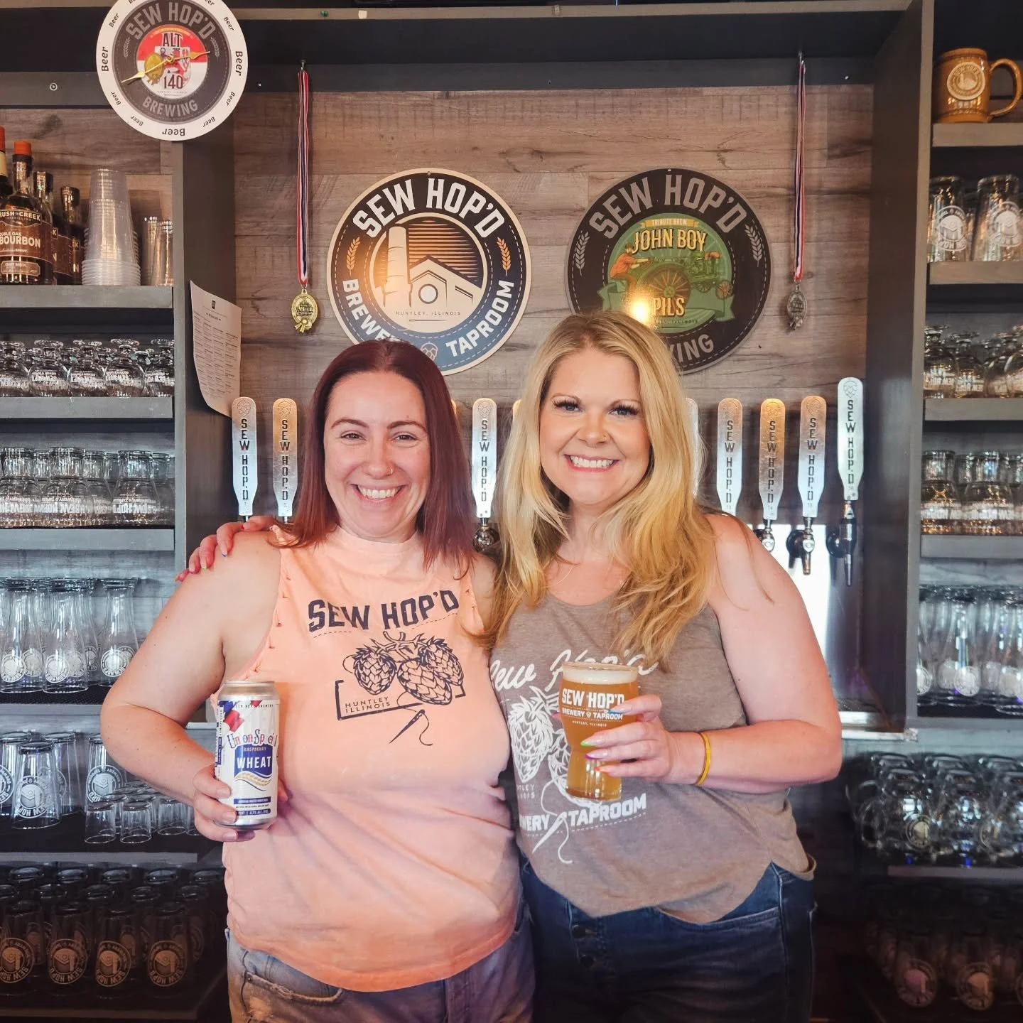 Sunday Funday with Beth, Carolyn, and Bellies! 

The taproom opens at noon, the patio is ready, and @belliesfoodtruck will be serving from 1-5&nbsp;pm. 

Grab a Bloody Mary, a Mimosa, or whatever your heart desires and settle in for a relaxing Sunday