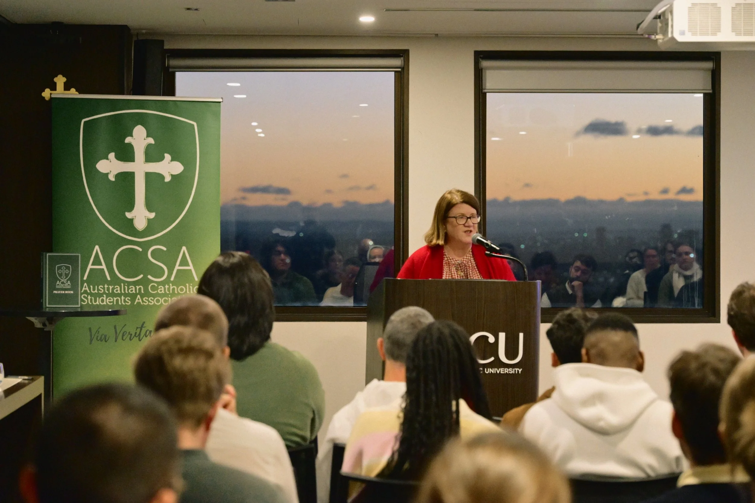 Prof Tracey Rowland presented “Christology and Constitutional Law: Understanding the Kingship of Christ"