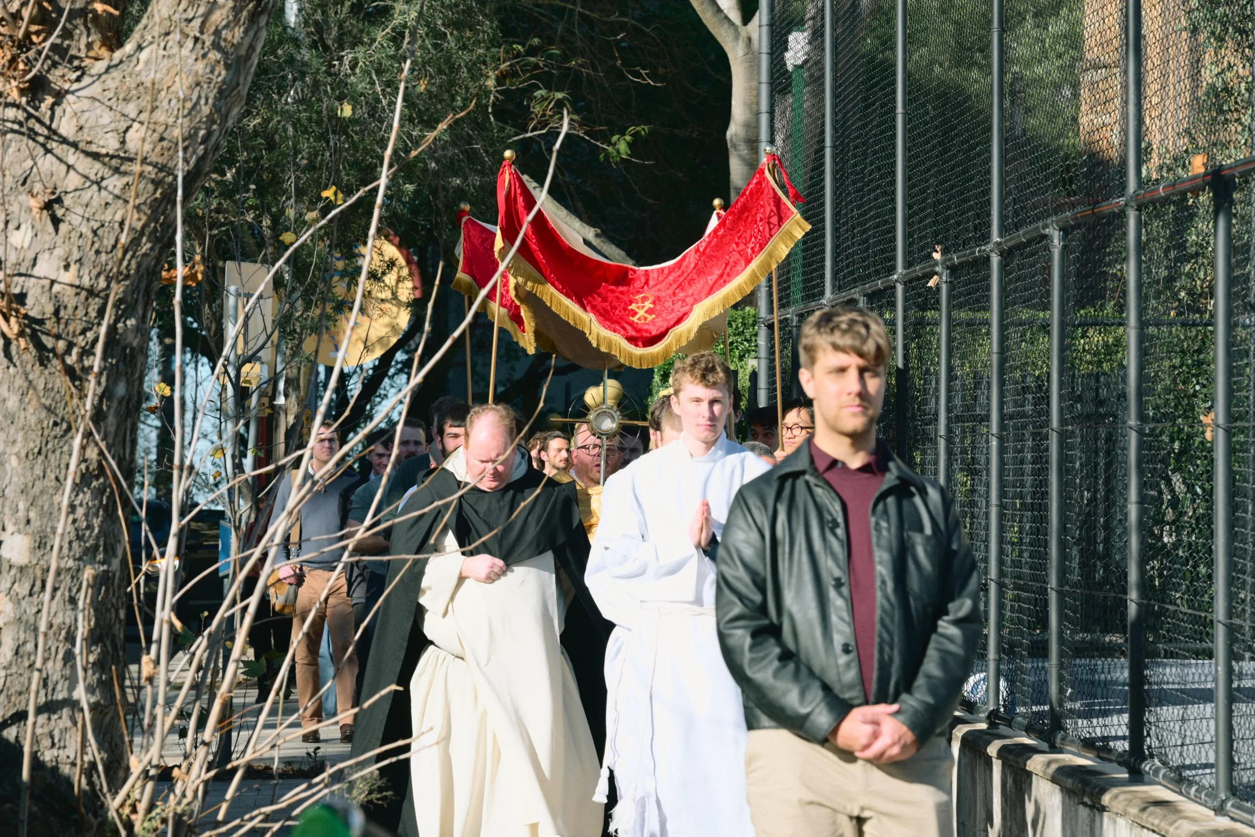 Eucharistic Procession from Mary McKillop Place to ACU North Sydney Campus Chapel