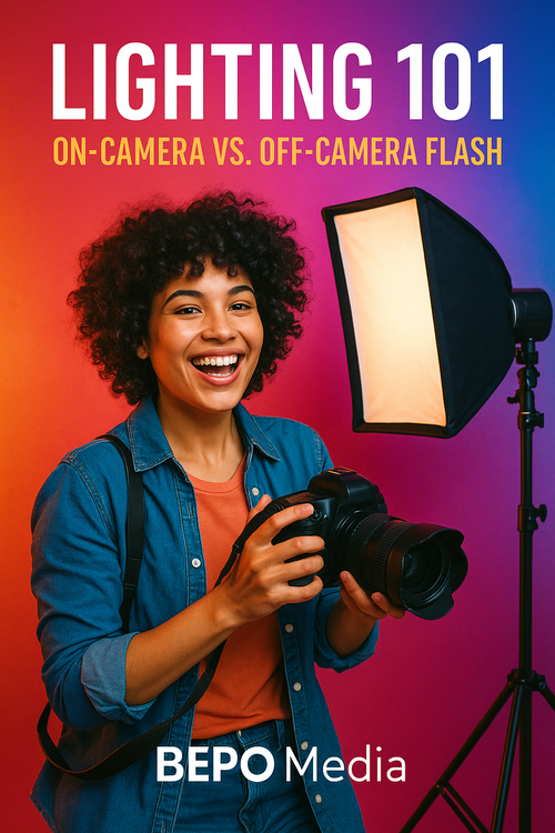 On-Camera vs Off-Camera Flash