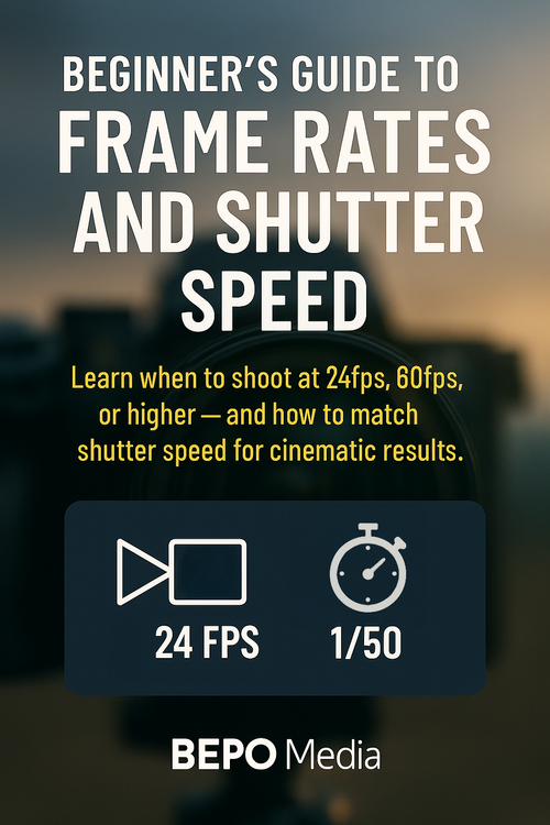 Frame Rates and Shutter Speed