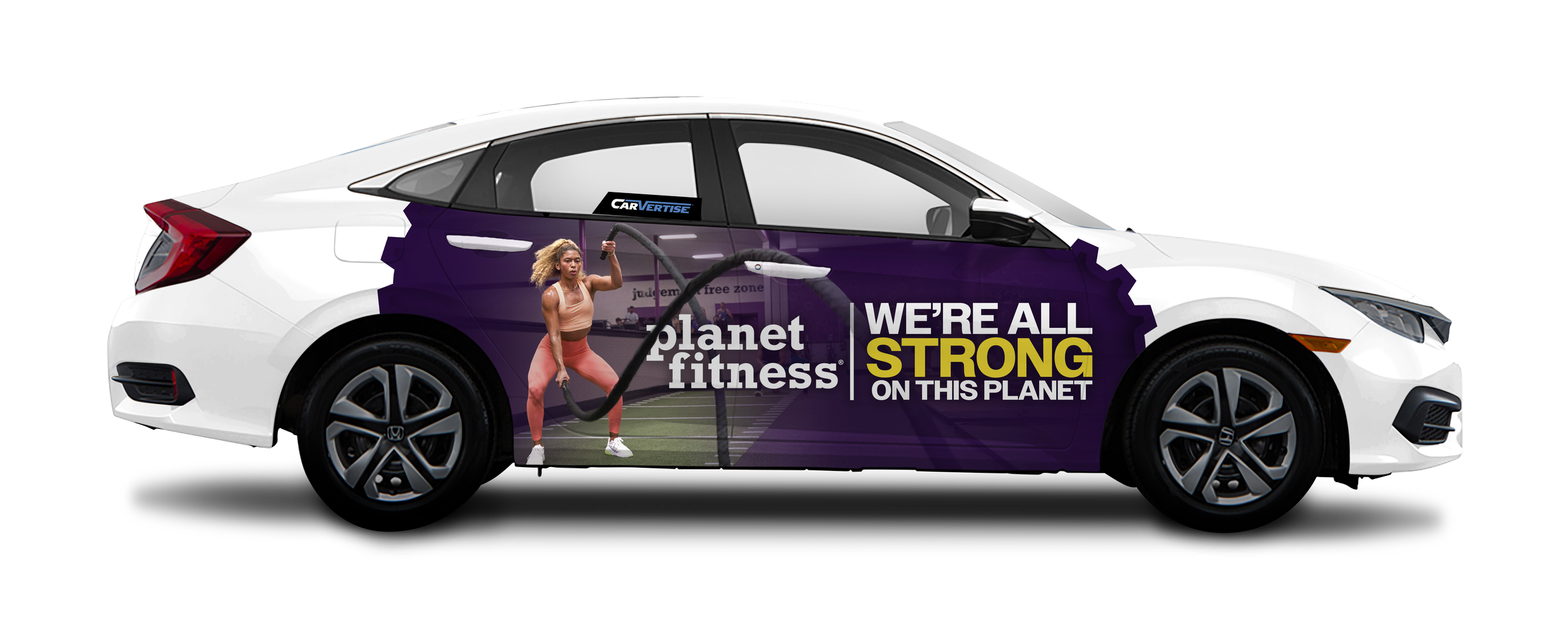 Official artwork for Planet Fitness