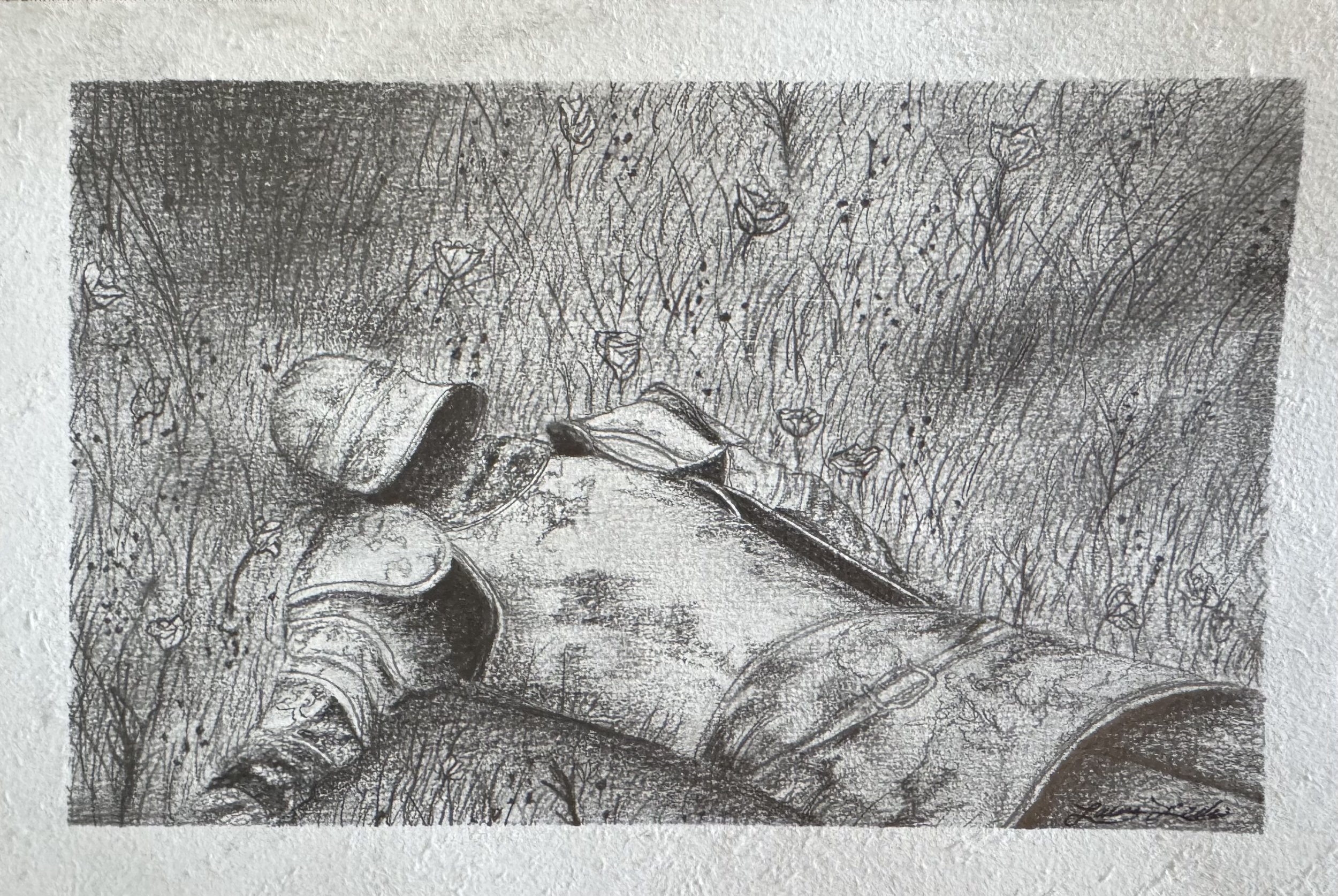 Graphite on Mixed Media paper.