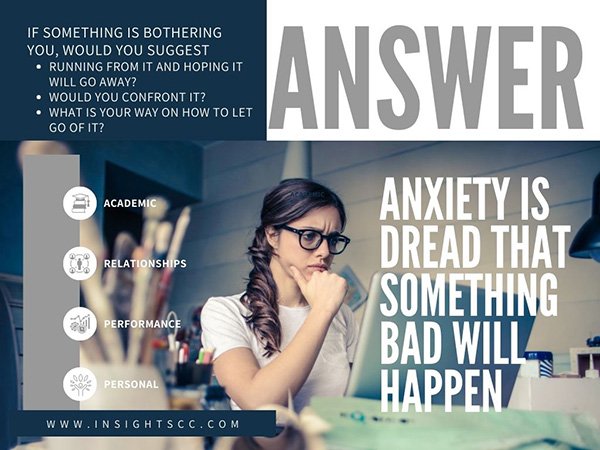 Students Ask About Anxiety: When Something Is Bothering You