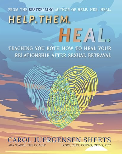 Help Them Heal book cover by Carol Juergensen Sheets, the basis of the ERCEM couples recovery model