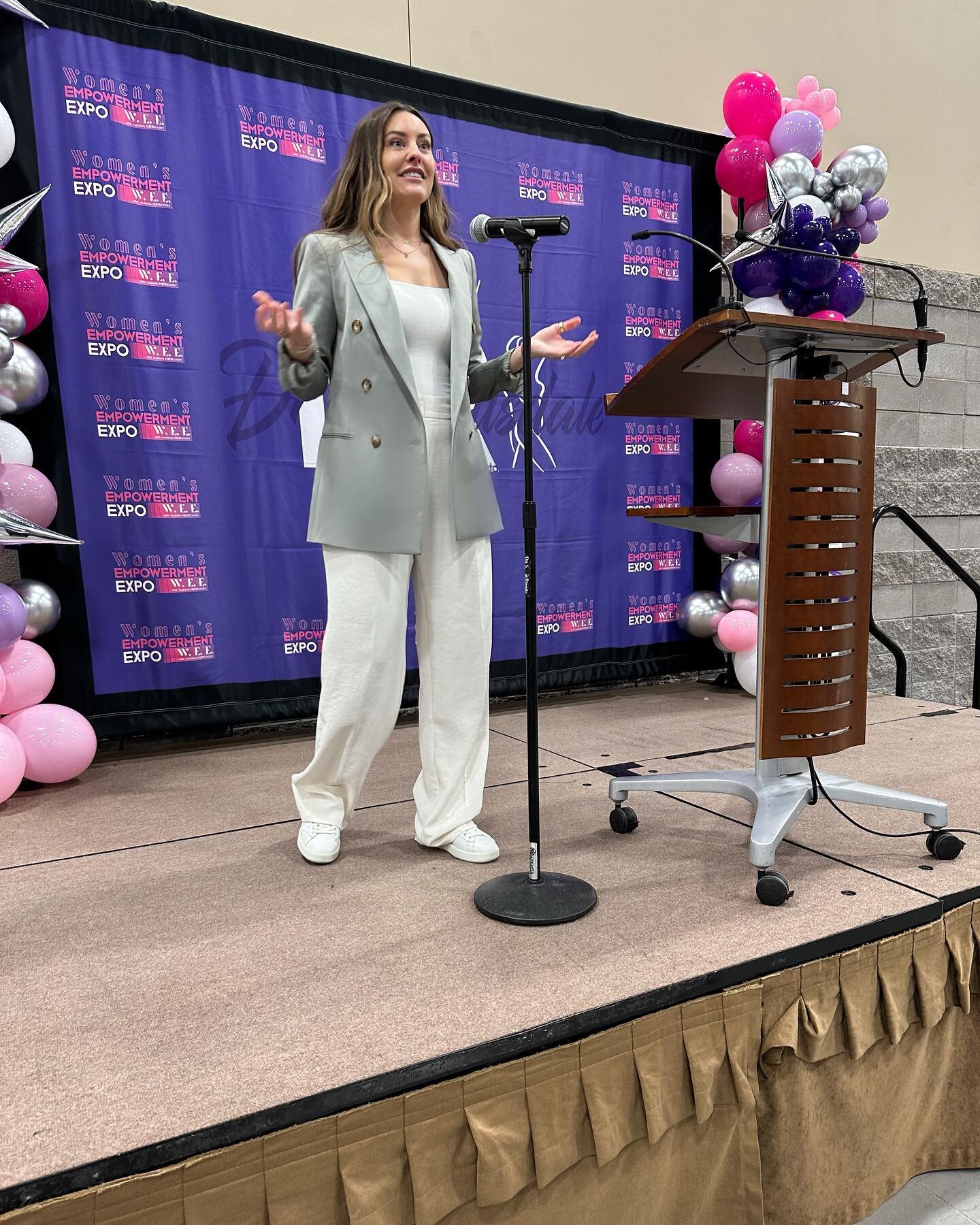 You know what&rsquo;s cool? 

CHASING YOUR DREAMS! 

It was a great privilege to be at the Women&rsquo;s Empowerment Expo as a leader in mental health. 

This feels like the convergence of my life experiences: 

💃🏽 Dancing growing up gave me the co