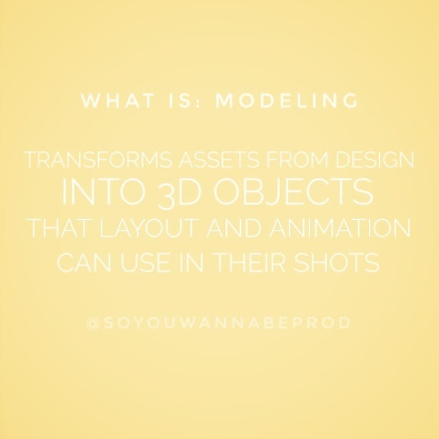 Tips for Modeling Production Coordinators