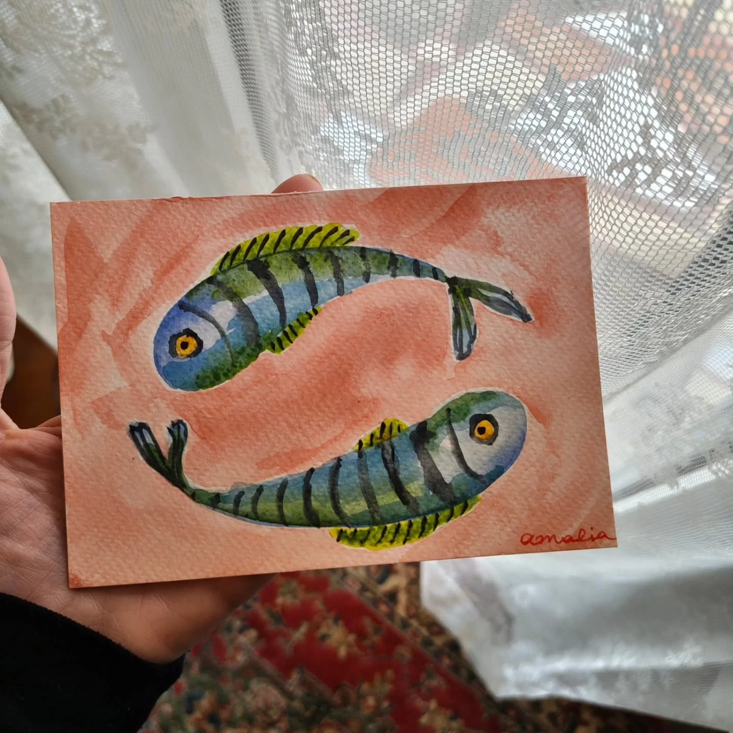 Pisces ♓ 

#watercolours